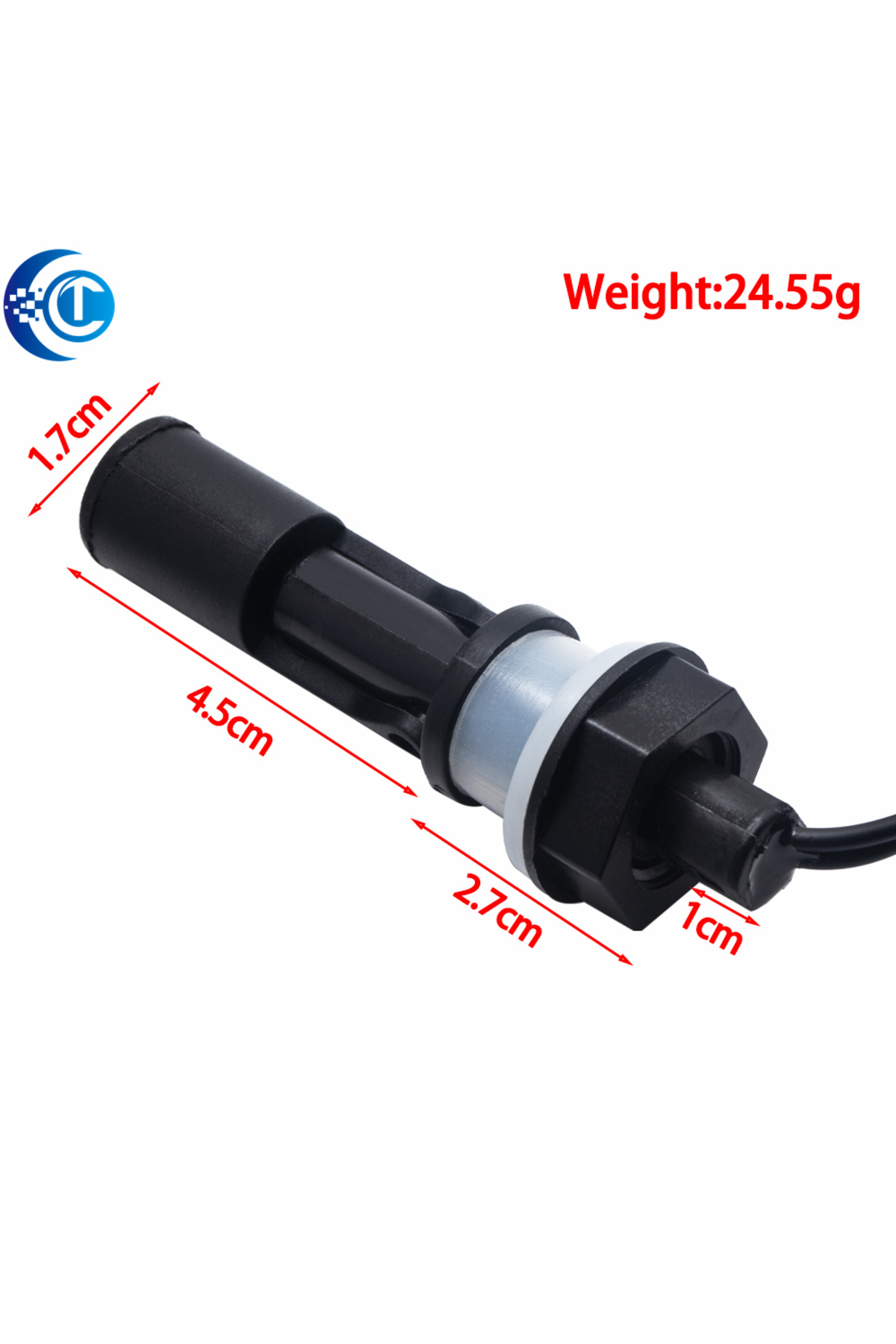Choice-1Pcs Tank Pool Horizontal Water Level Switch Liquid Level Sensor Liquid PP Plastic Ball Float Swi... 2