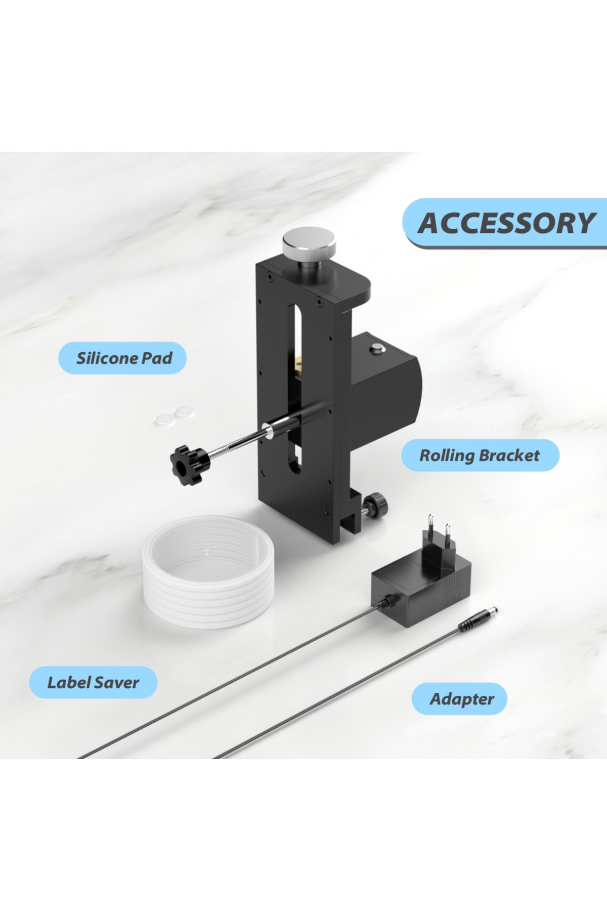 Choice-Record Rotat Bracket 2 Revolutions/Min With 6 Transparent waterproof clips 100V-240V adapter For ... 6