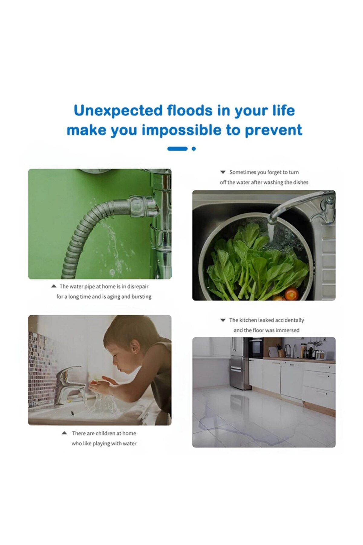 Choice-898EZ zigbee Zigbee Water Leak Detector Water Flood Sensor Alert Overflow Water Leakage Sensor for K 5
