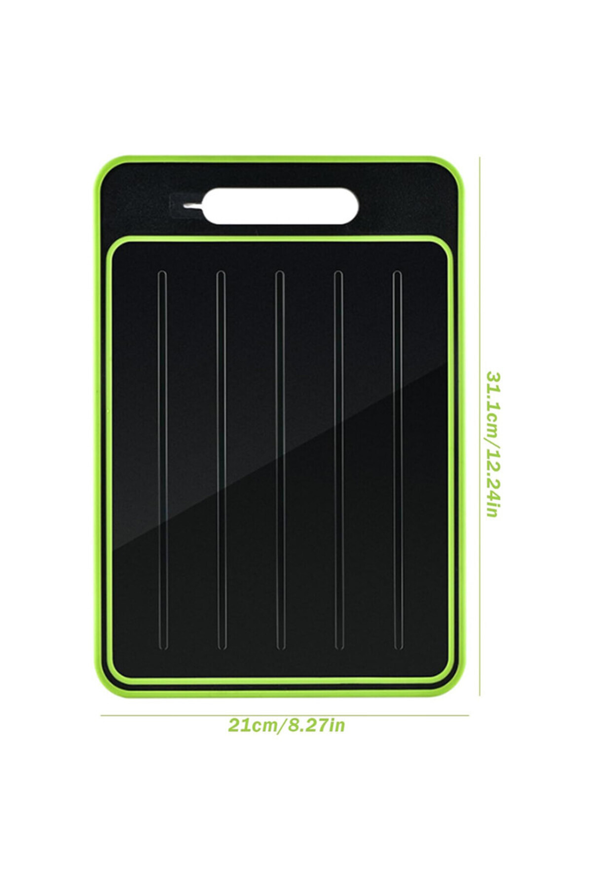 Choice-S 4 in 1 Defrosting Board Miracle Melt Defrosting Board Double Sided Defrosting Tray Double As Cutt. 1