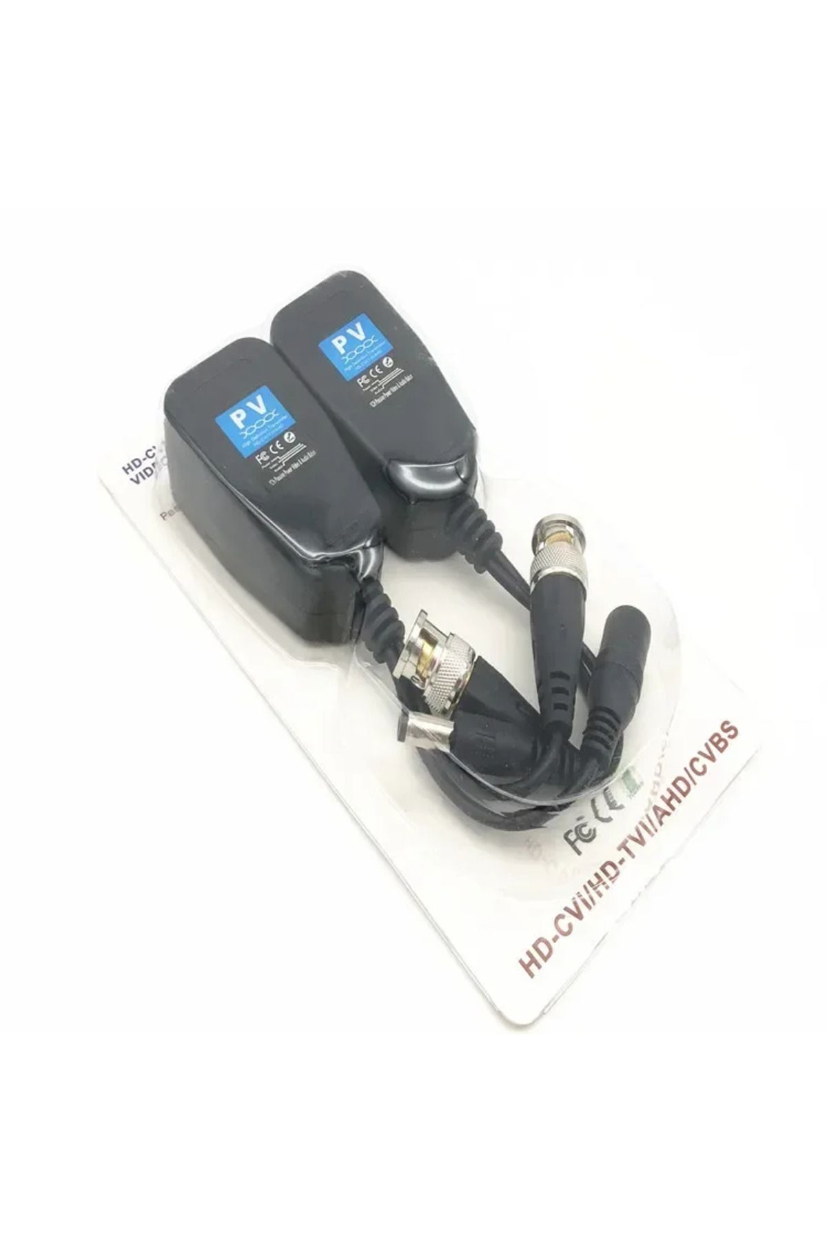 Choice-زوج واحد من موصلات CCTV Coax BNC Video Power Balun إلى موصل CAT5e 6 RJ45 HJ55 5