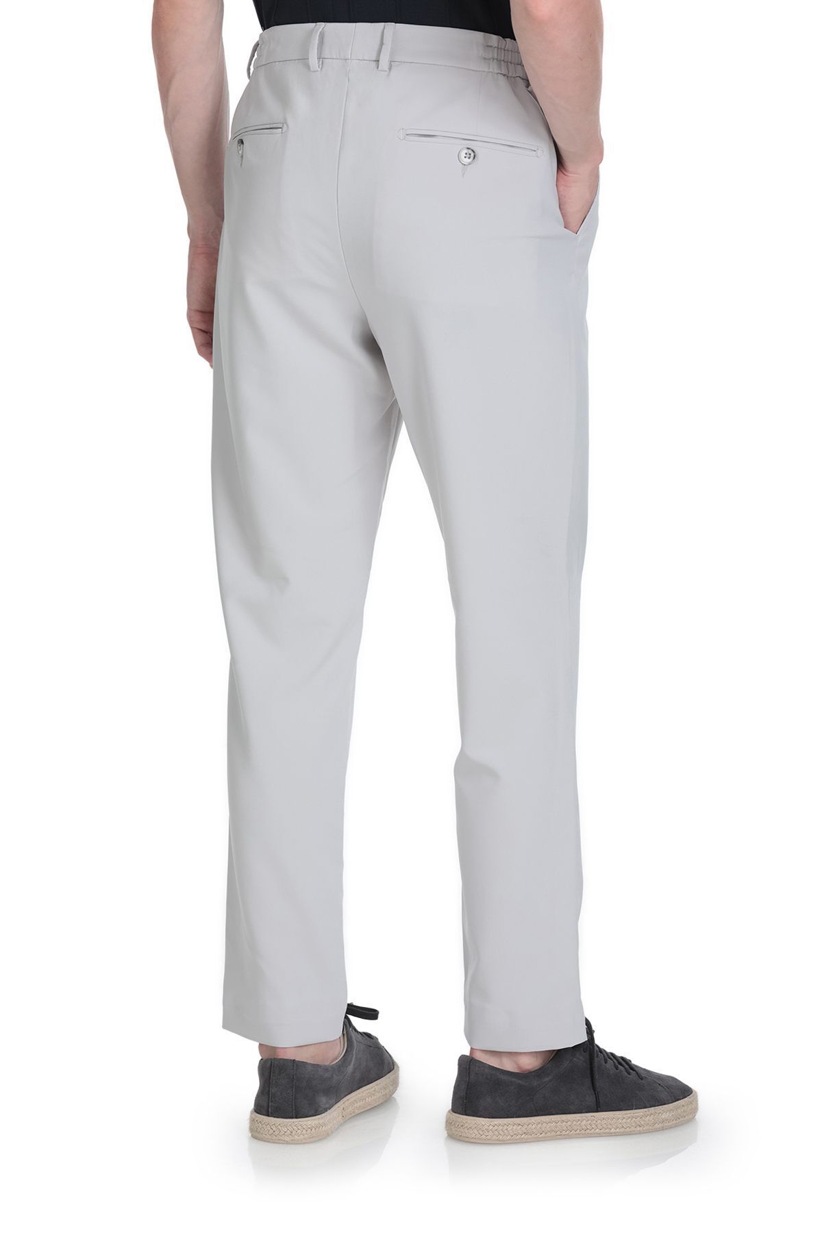 Hatemoğlu-Stone Relaxed Cut Jogger Pants with Side Pockets 5