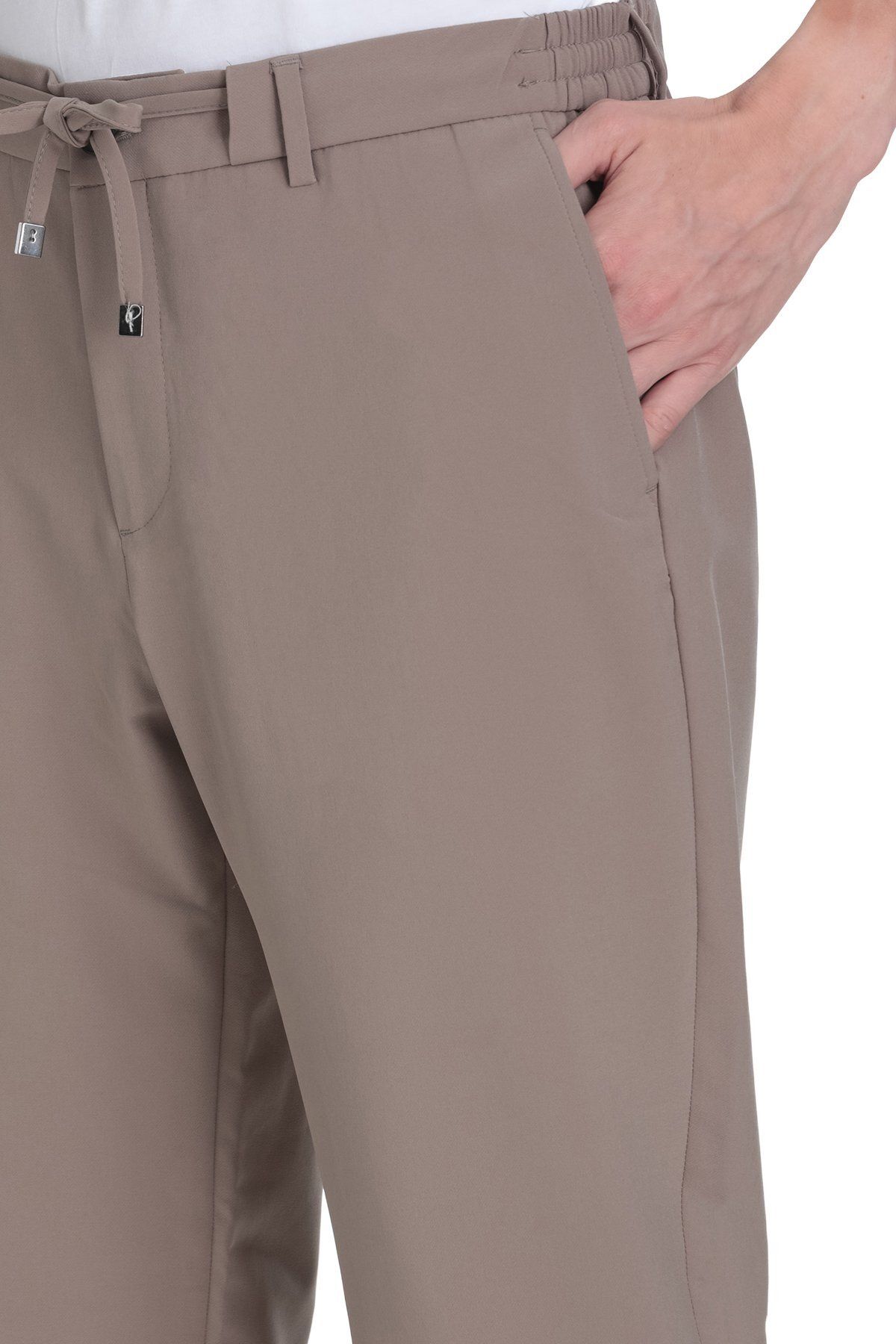 Hatemoğlu-Mink Relaxed Cut Jogger Pants with Side Pockets 4