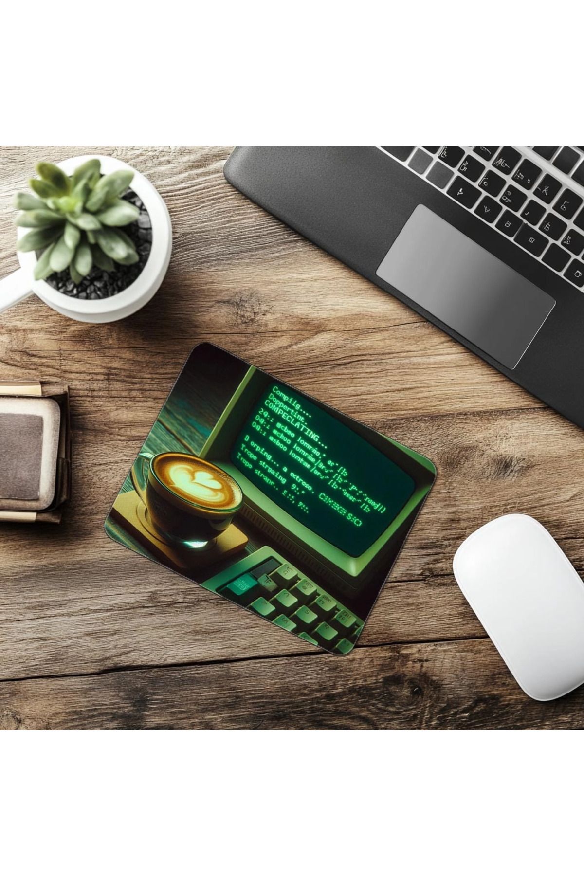 Luluyen-Compilare scrisă Dark Code Mouse Pad - 19x23 cm 2 mm dreptunghiular importat imprimat mouse pad 6