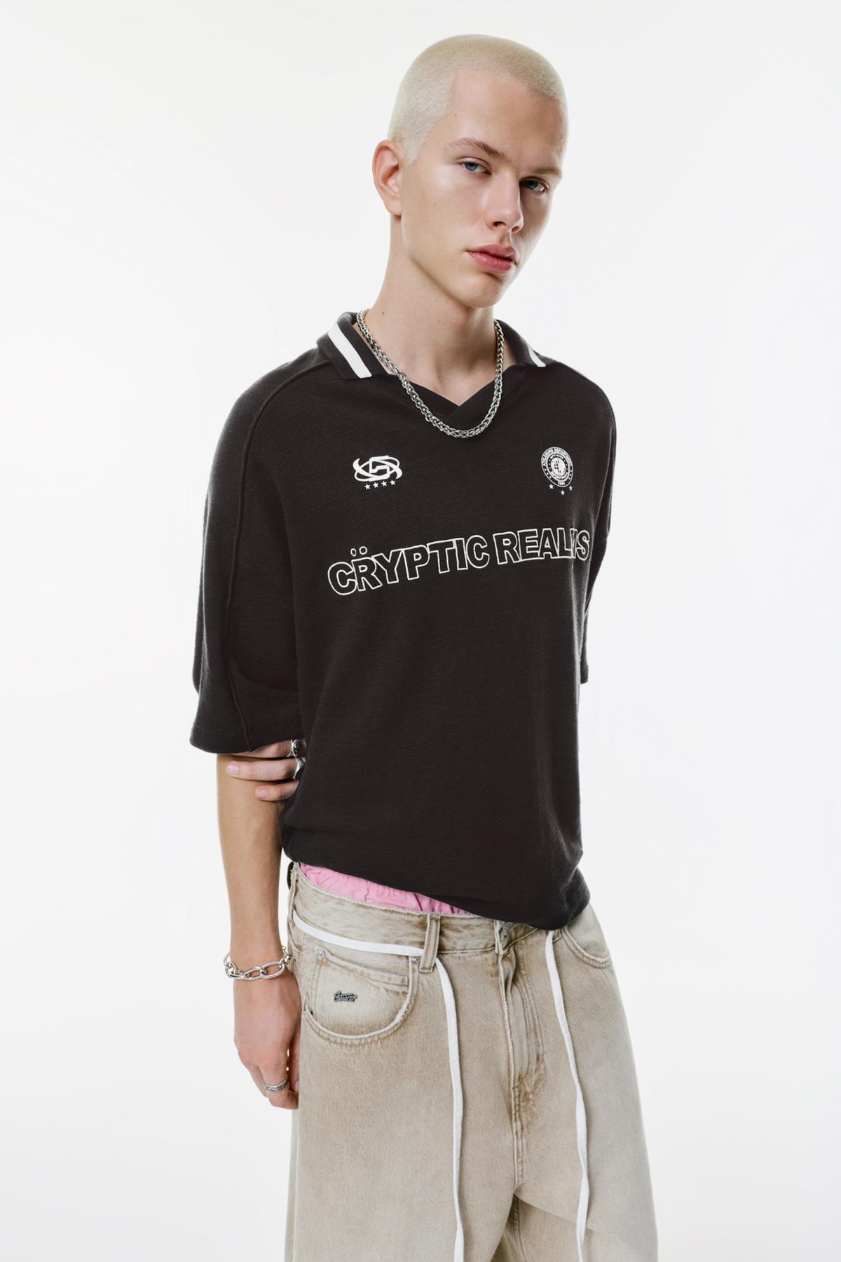 پول اند بیر تی‌شرت طرح فوتبال STWD