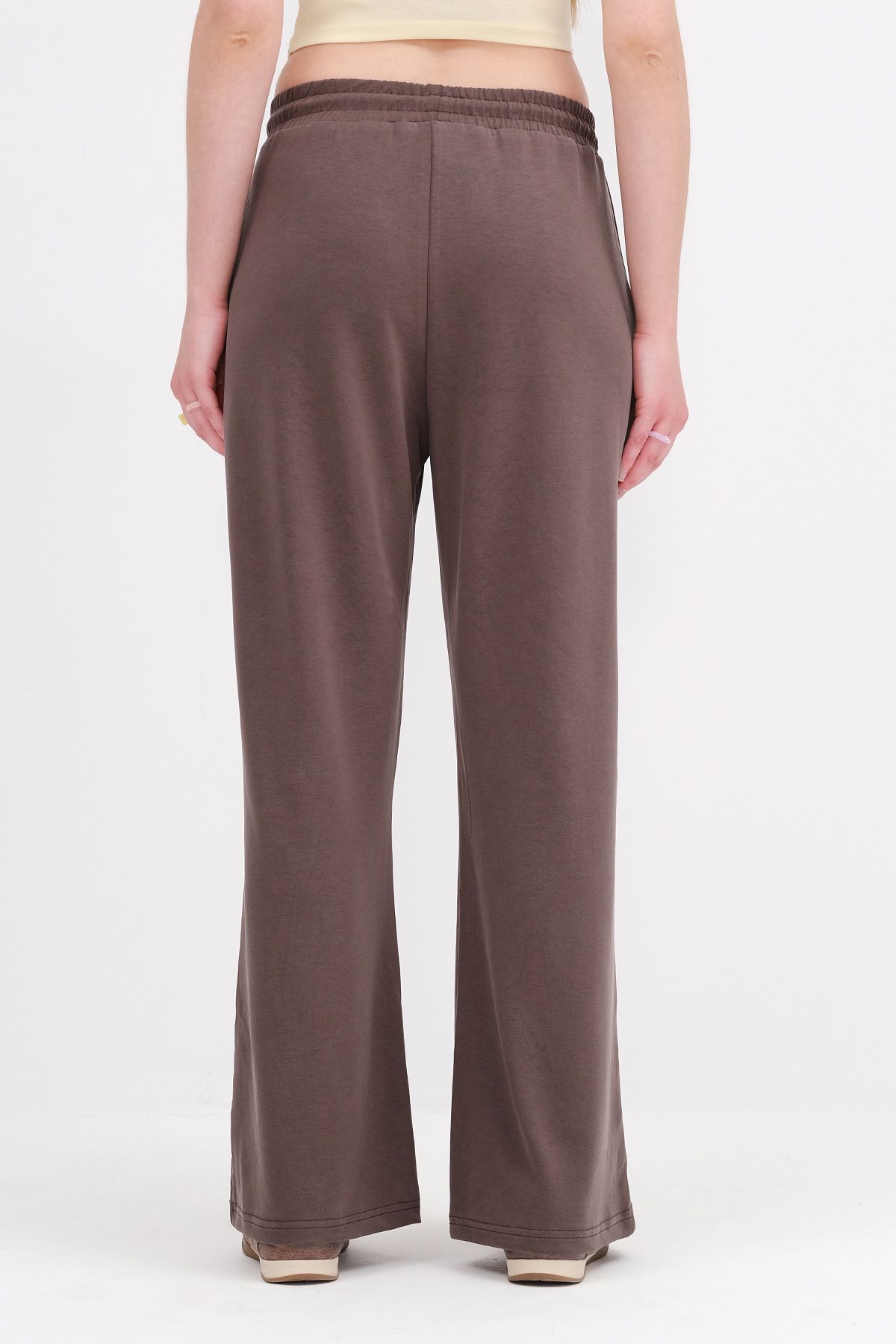 Addax-Elastic Waist Modal Tracksuit Eşf11053-M8 6