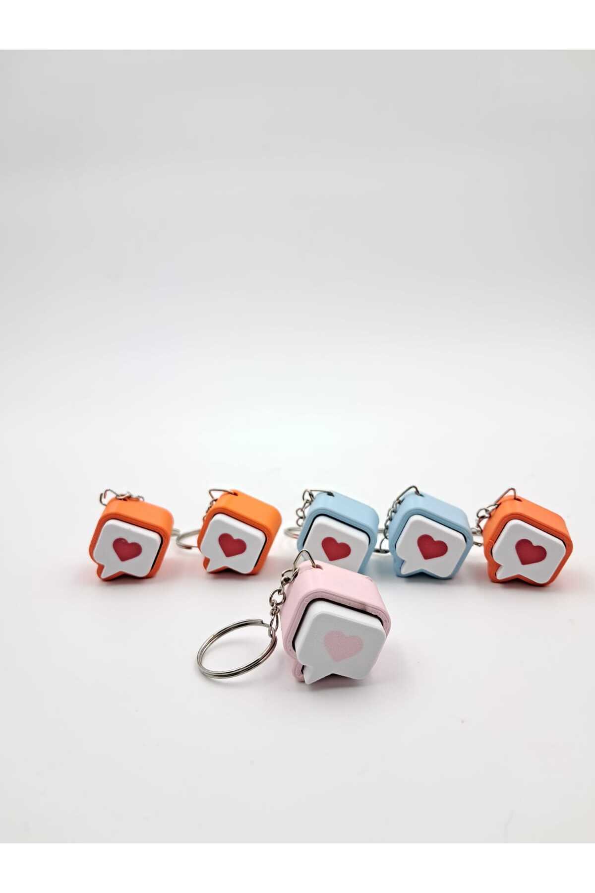 BSBijuterii KALPLİ MESAJ BALONU BLUE SWİTCH ANAHTARLIK