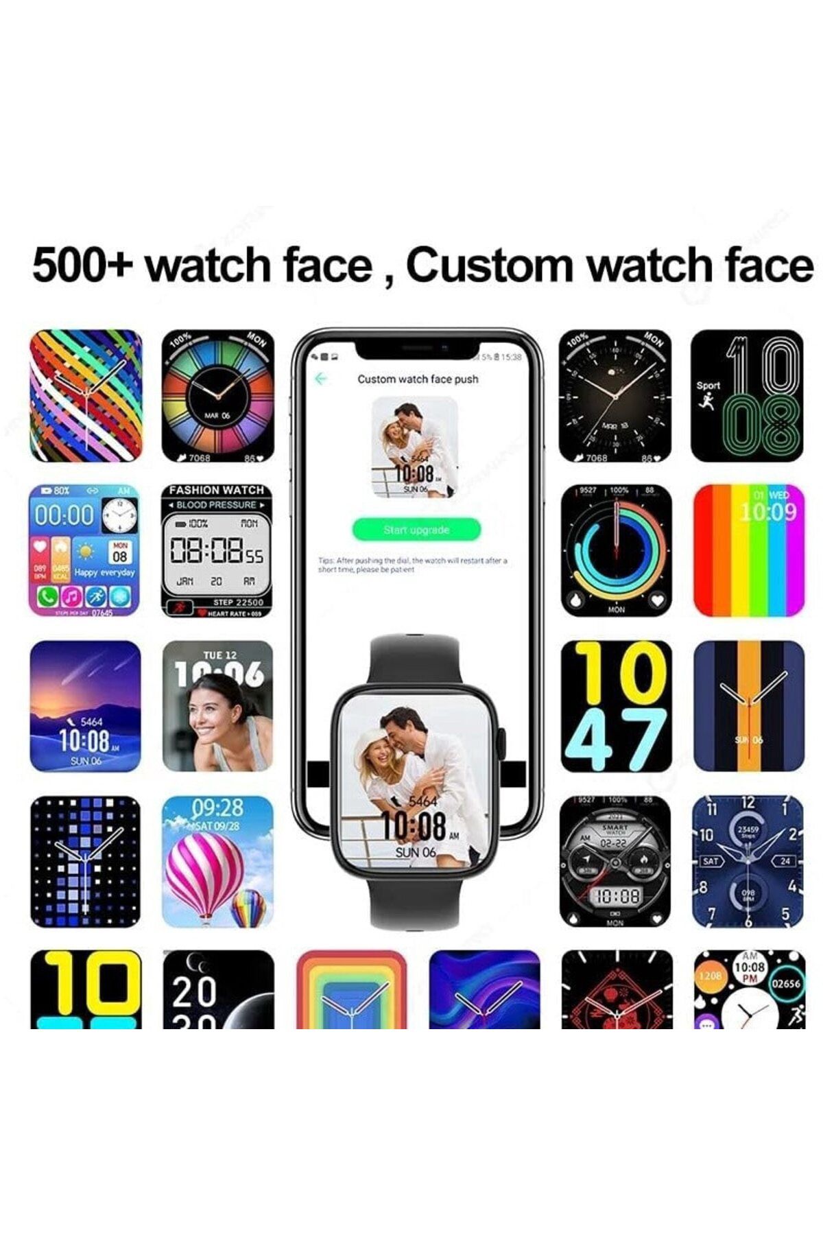 SOLTOY-SOLTOY® DTX3 Smartwatch, Full Color OLED display, Bluetooth calls, various functions 6