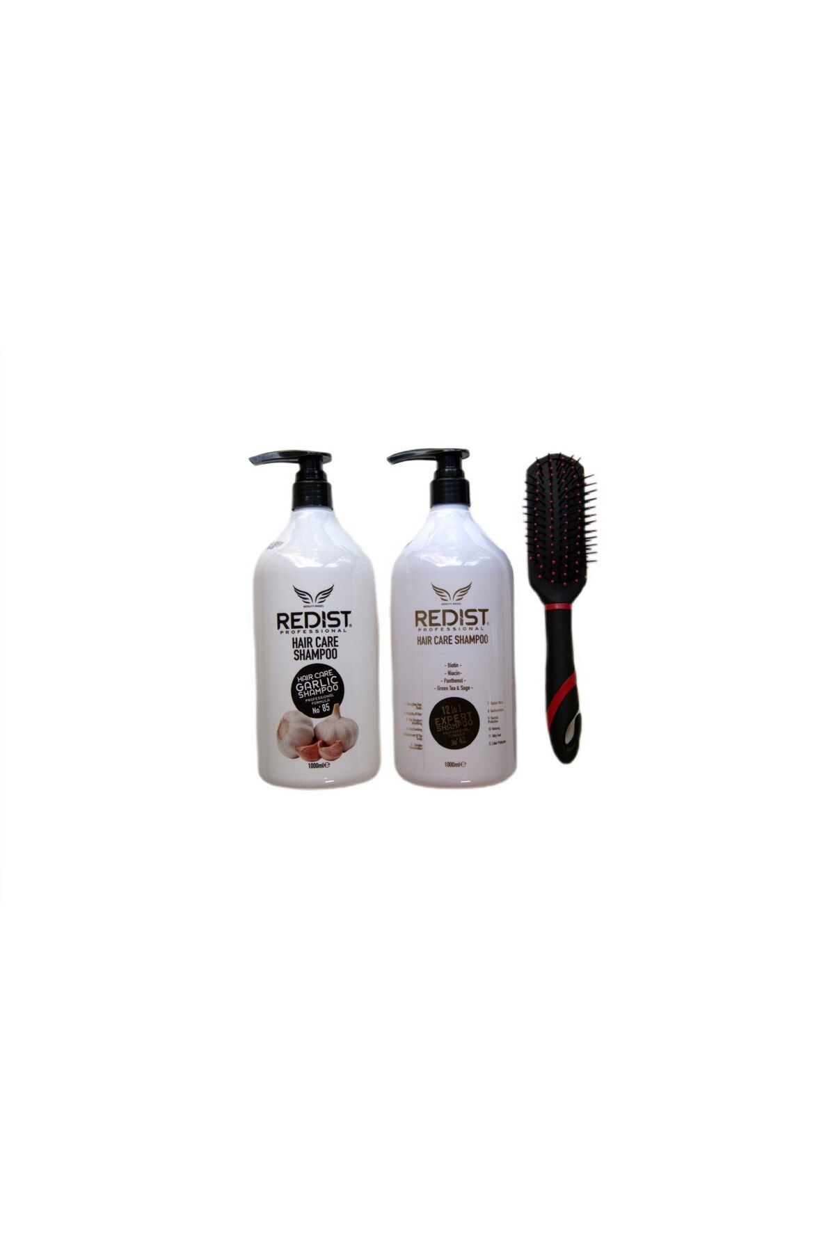 Red One-Set Profesional anti-caderea si cresterea parului cu Extract de Usturoi, Redist, sampon 1000 ml, Sam 4