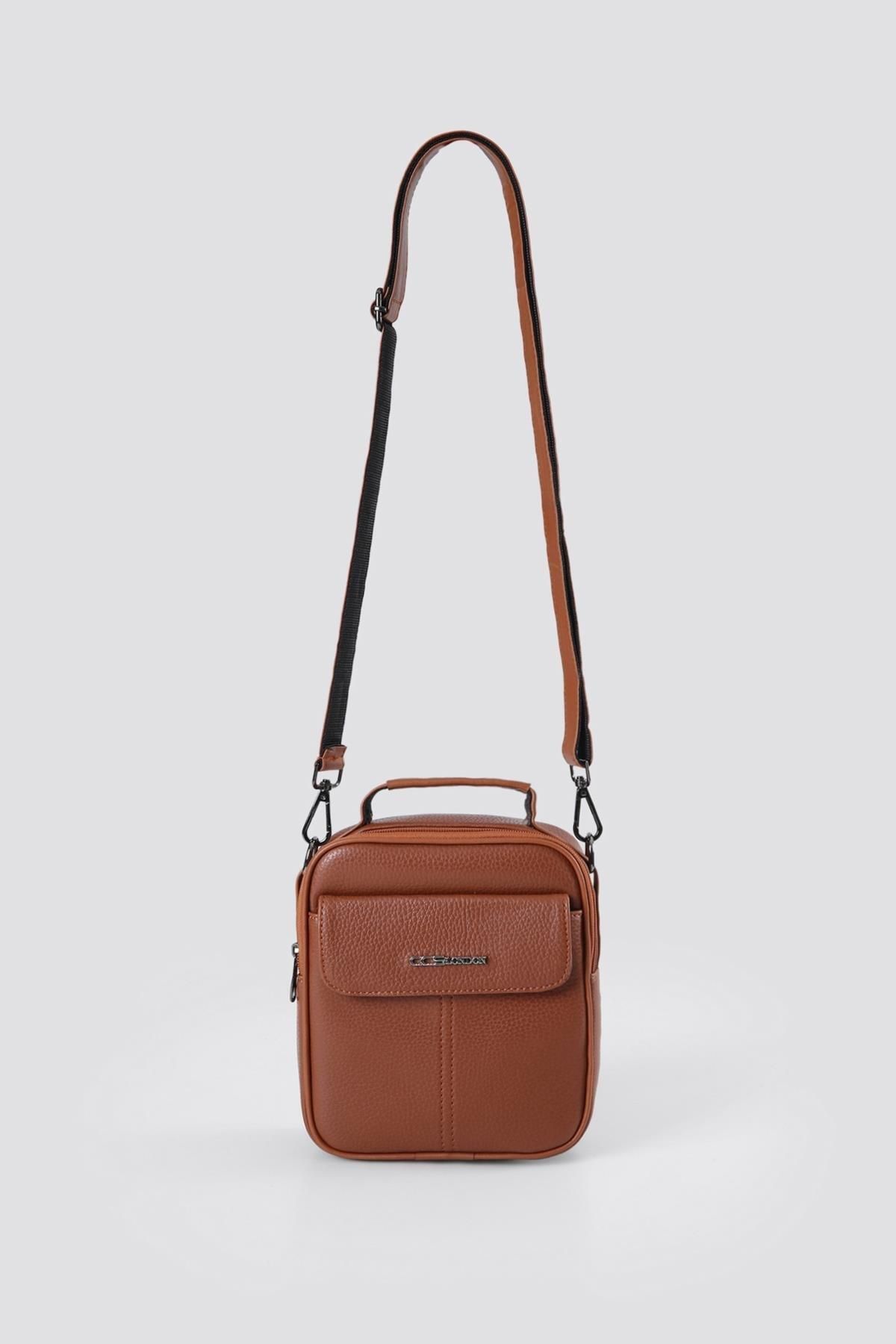 WALKWAY-Camel Men's Handbag Ccs 31499 3