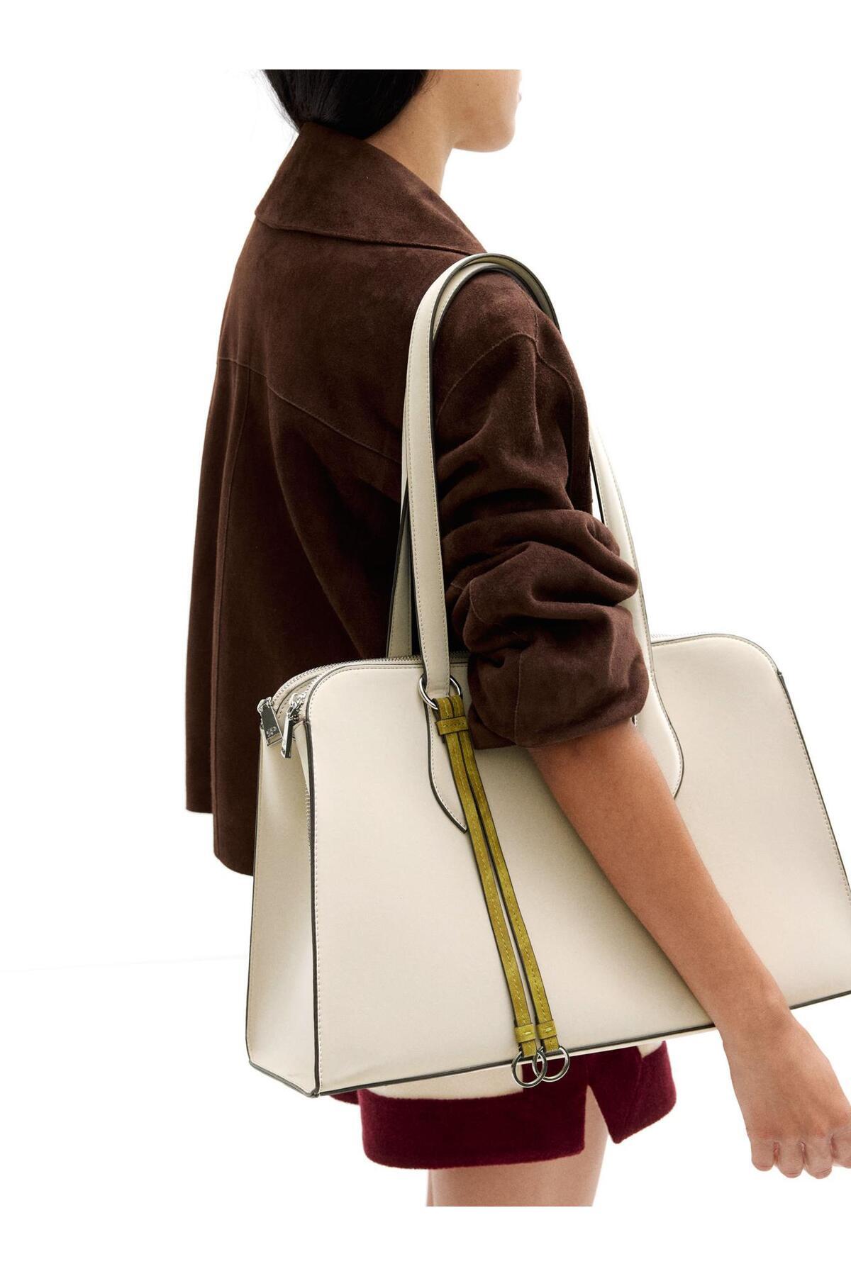 PARFOIS Sarkıt Aksesuarlı Laptop&Evrak El Çantası