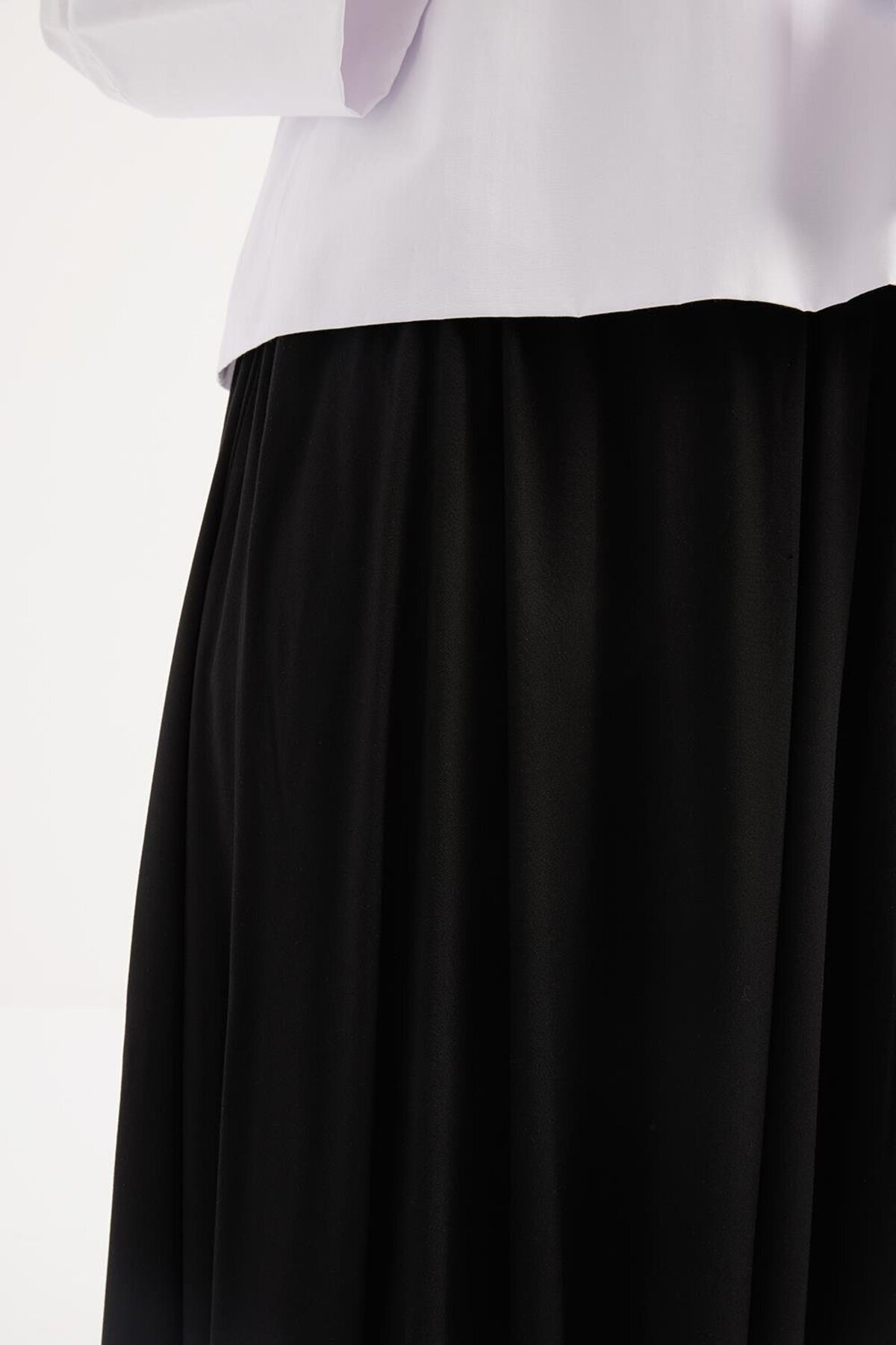 ALLDAY-Black-Elastic Basic Skirt 6