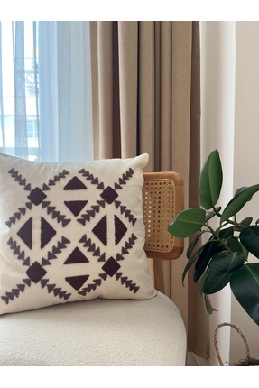 Punch Boho Touch – Etnik İzler Makine Yastık Kılıfı – 45x45 cm