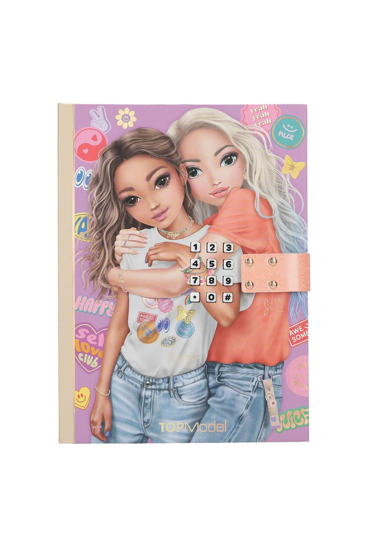 Top Model-Topmodel Girl Power Diary with Password and Lock 13621 1