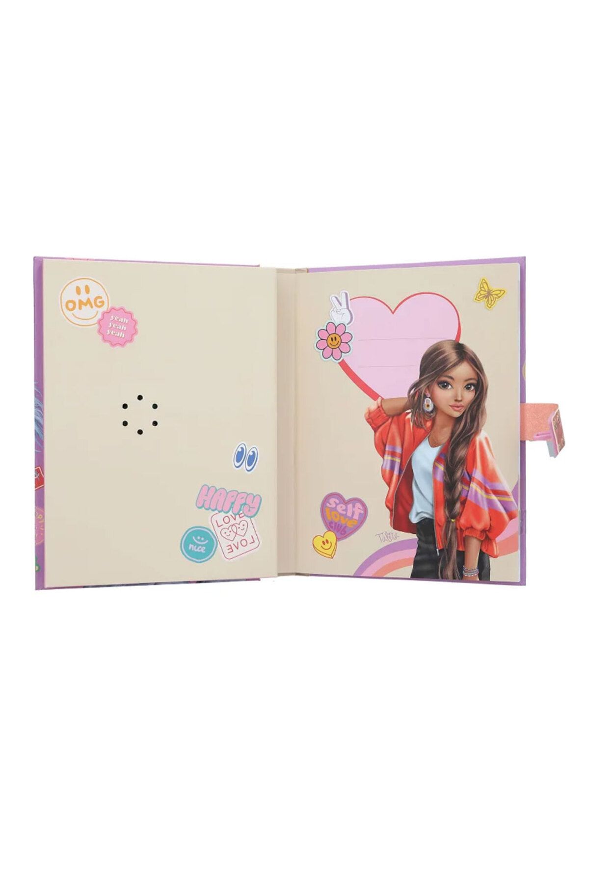 Top Model-Topmodel Girl Power Diary with Password and Lock 13621 2