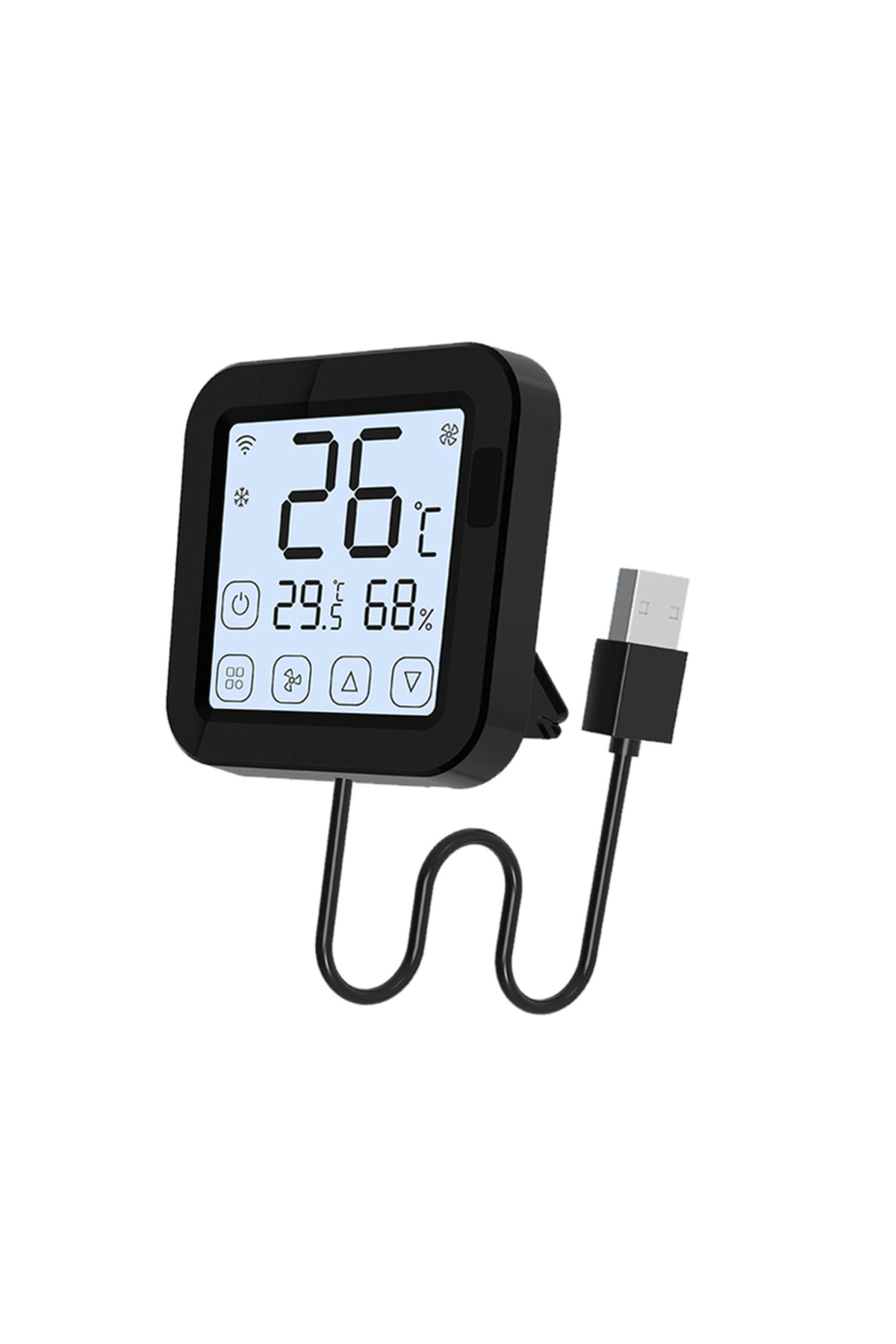 MOES-Tuya WiFi IR Thermostat Controller LCD Screen Touch Button Wireless Remote Built-in Temperat... 7