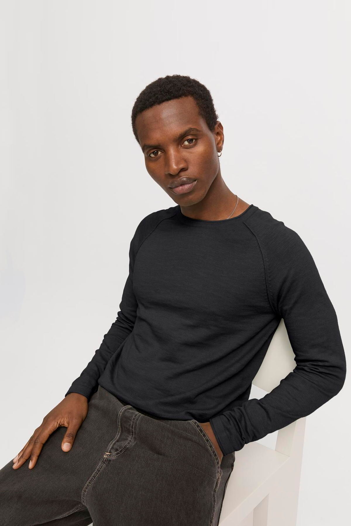 پلیور مردانه راسته آستین بلند | جک اند جونز Jack & Jones 12269654 - تصویر 7