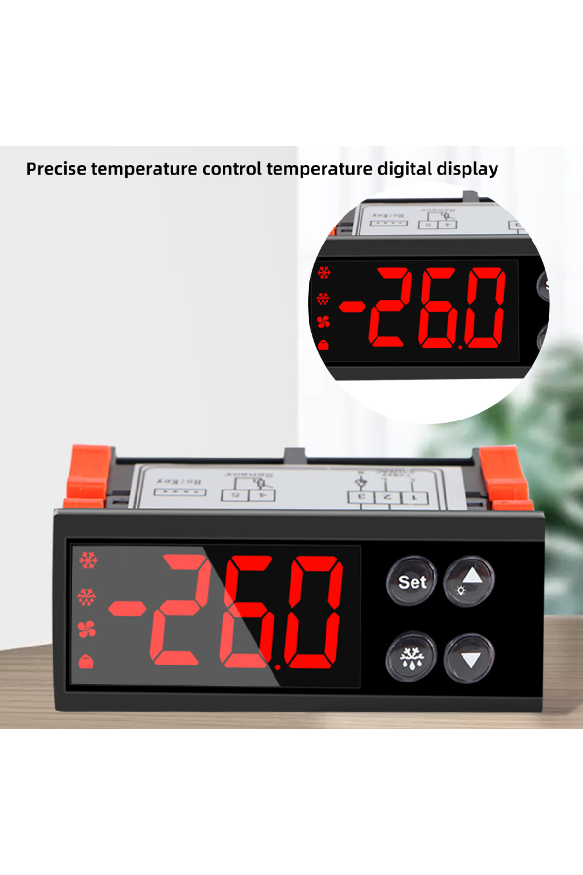 Choice1-220V ECS-961NEO Digital Thermostat Humidity Microcomputer Temperature Controller Regulator Thermoreg 3