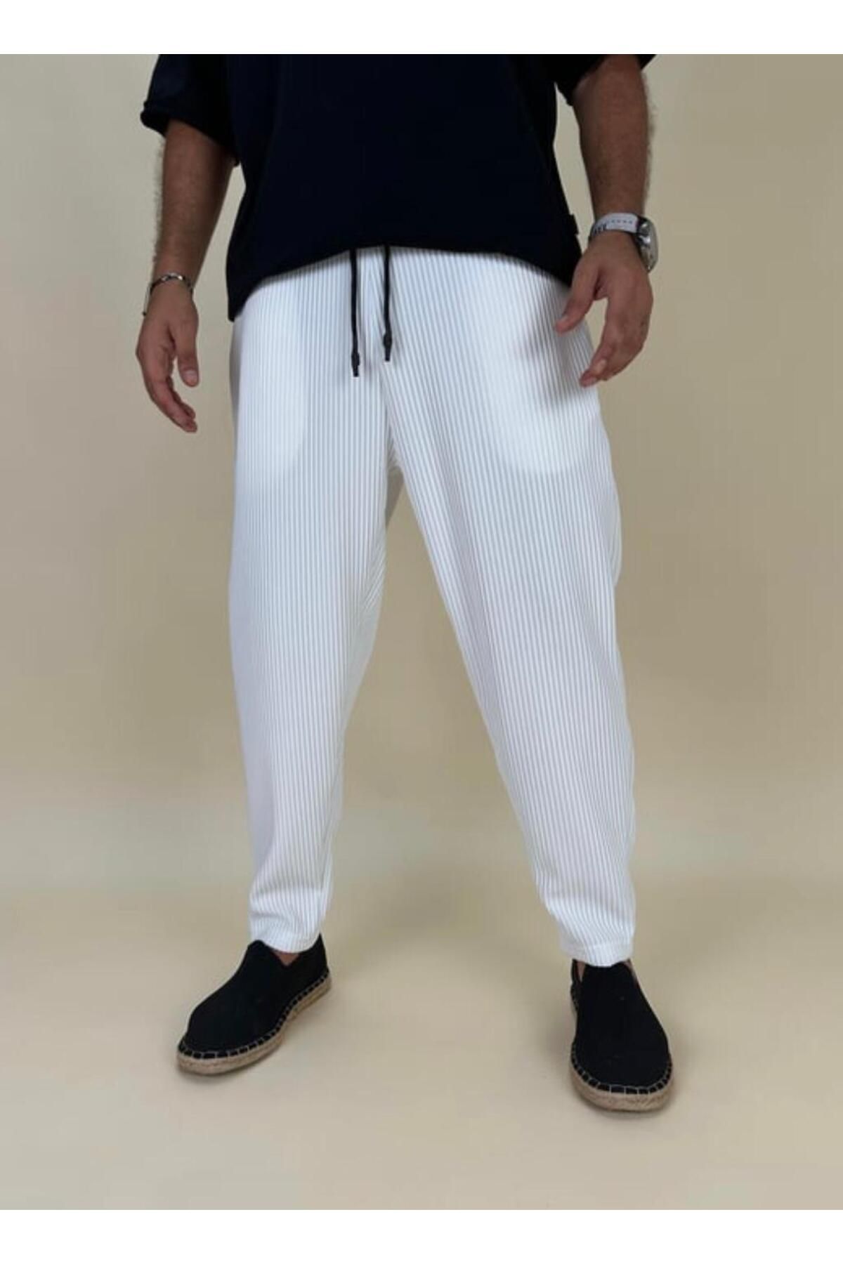SUPERBLUE-Crocodile Men's Jogger Baguette Pants 1