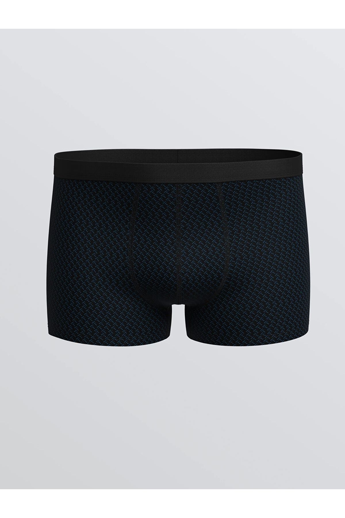 LC Waikiki-Μπλε Standard Fit Βαμβακερά Ευέλικτα Ανδρικά Μπόξερ 3 τεμαχίων 4