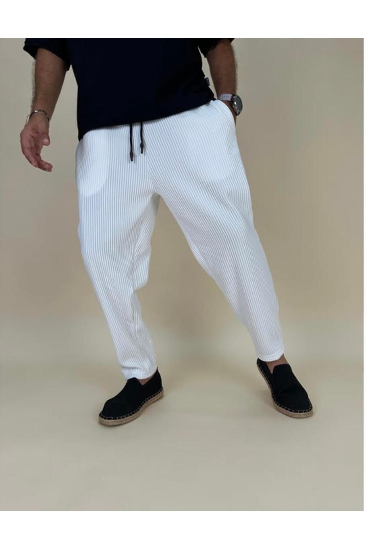 SUPERBLUE-Crocodile Men's Jogger Baguette Pants 2