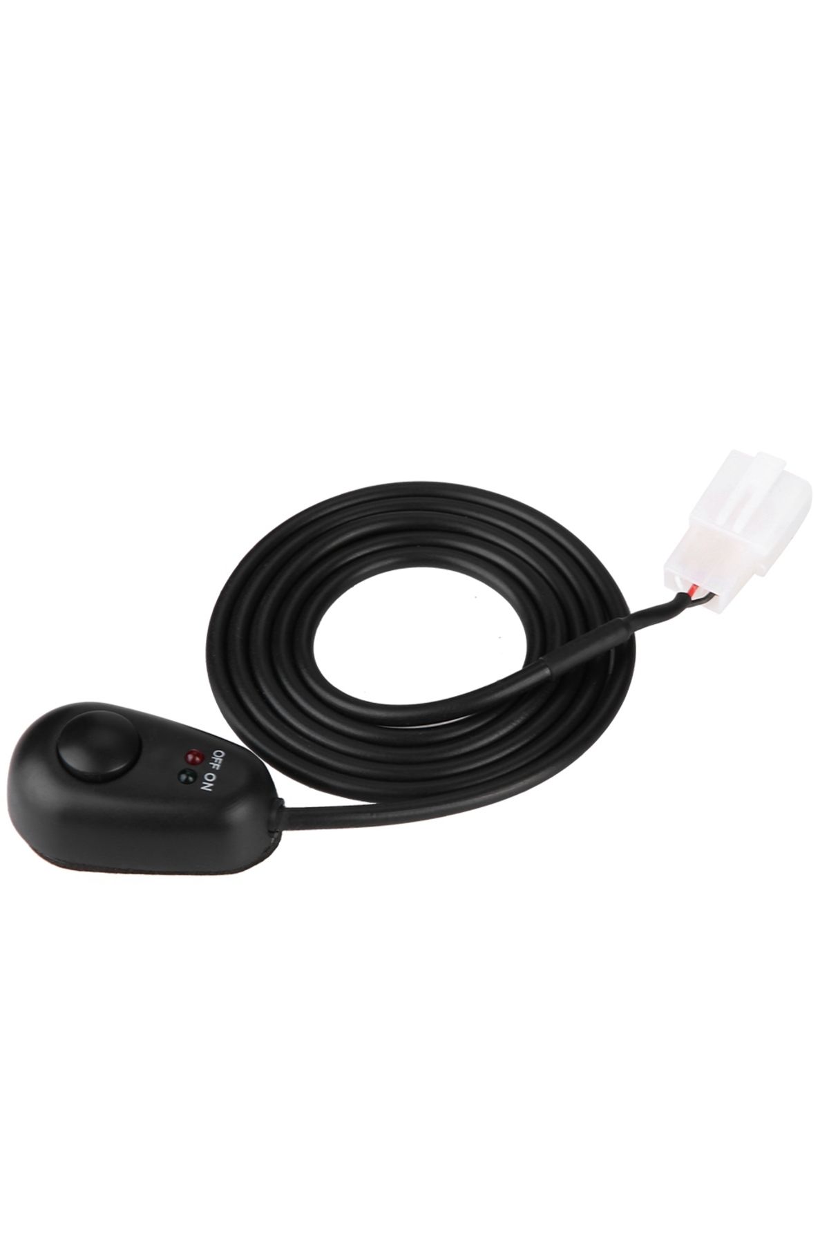 Choice-مفتاح ضغط على شكل قطرة ماء سوداء 12 فولت مع مصابيح مؤشر LED حمراء/خضراء وزر ضغط للتشغيل والإيقاف 1