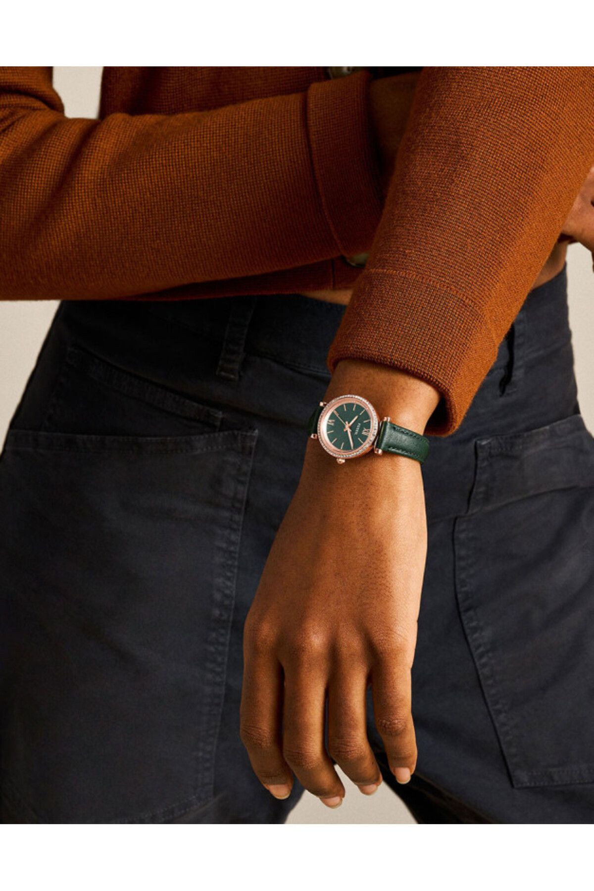 Fossil-Ceas de dama Carlie ES5370 4
