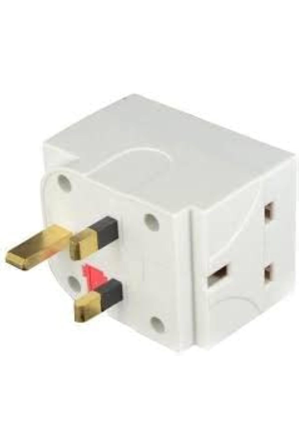 Generic-3 Way Socket Multi Plug Fused Adapter (UK Mains 13 Amp, 240V AC, 3 Socket) 5