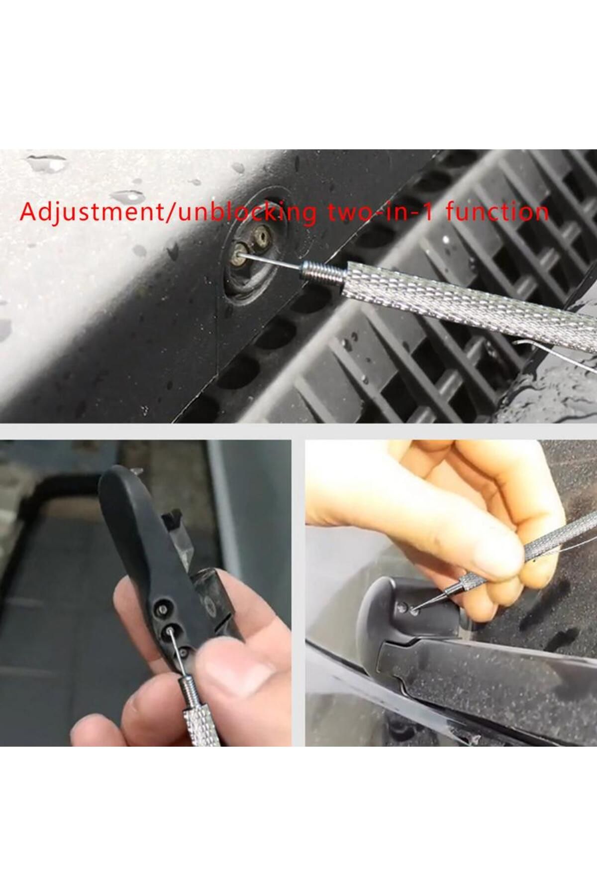 Choice-Windshield Wiper Nozzle Adjustment Tool 2-in-1 Windscreen Windshield Washer Spray Nozzle Cleaner ... 4