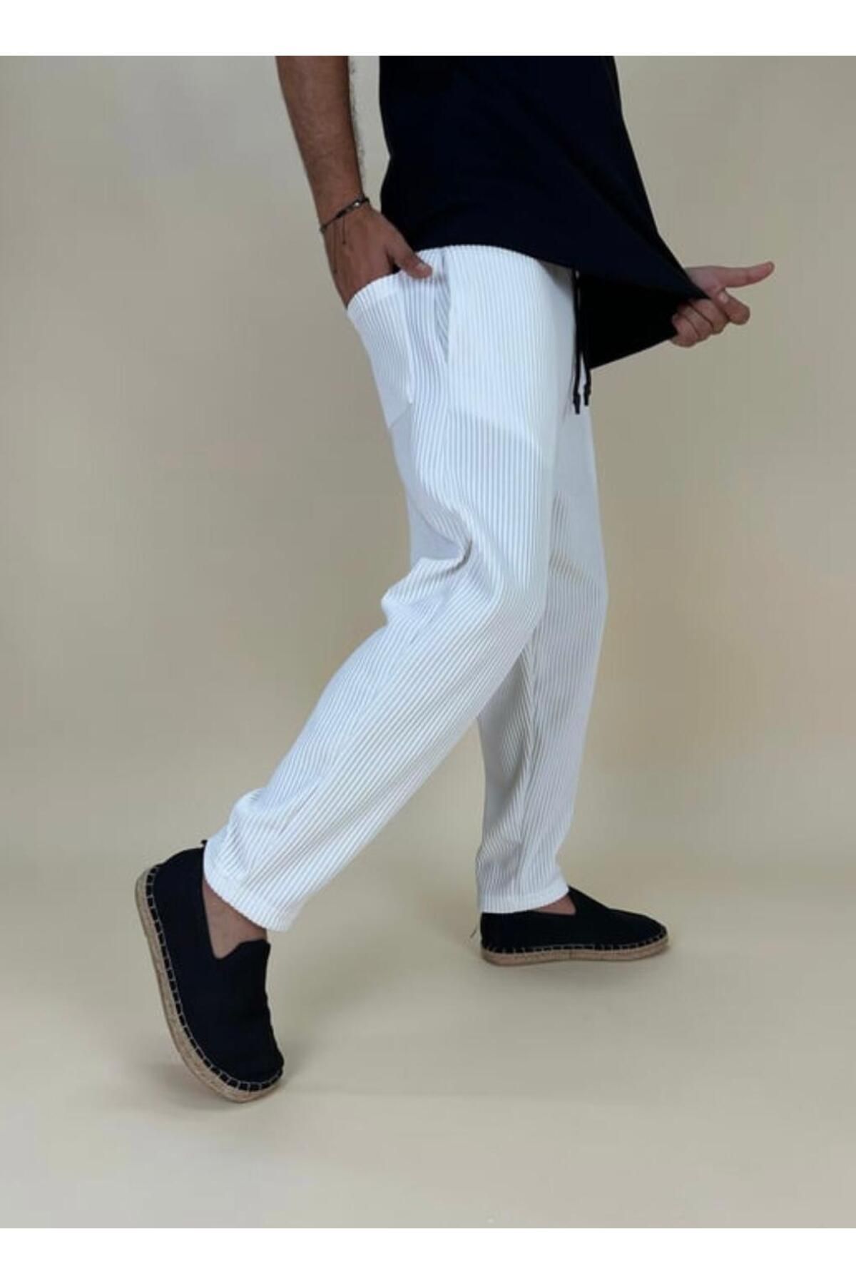 SUPERBLUE-Crocodile Men's Jogger Baguette Pants 3