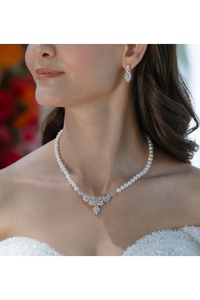 İLK İNCİ TAKI Gerçek Doğal İnci Set – ST016