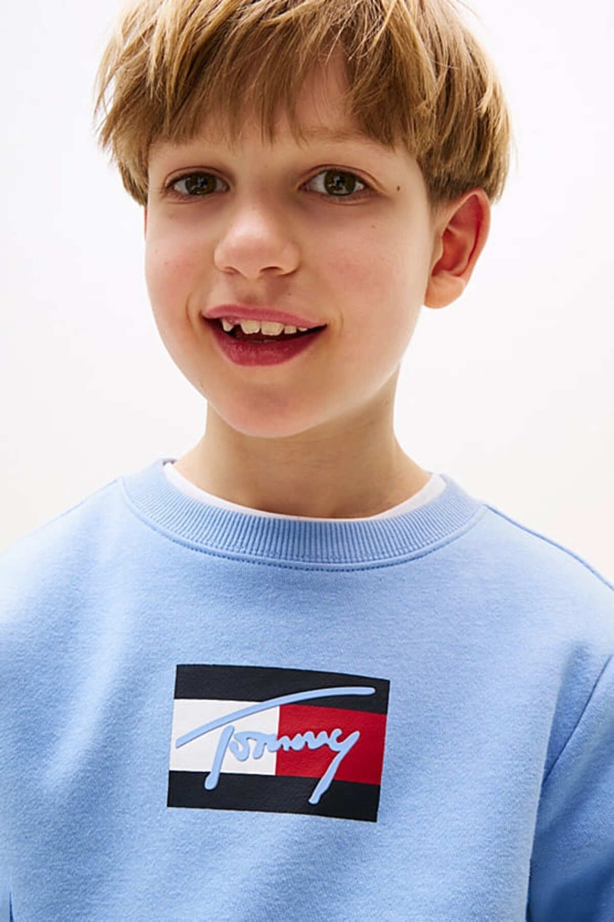 Tommy Hilfiger-TOMMY SCRIPT FLAG SWEATSHIRT 4