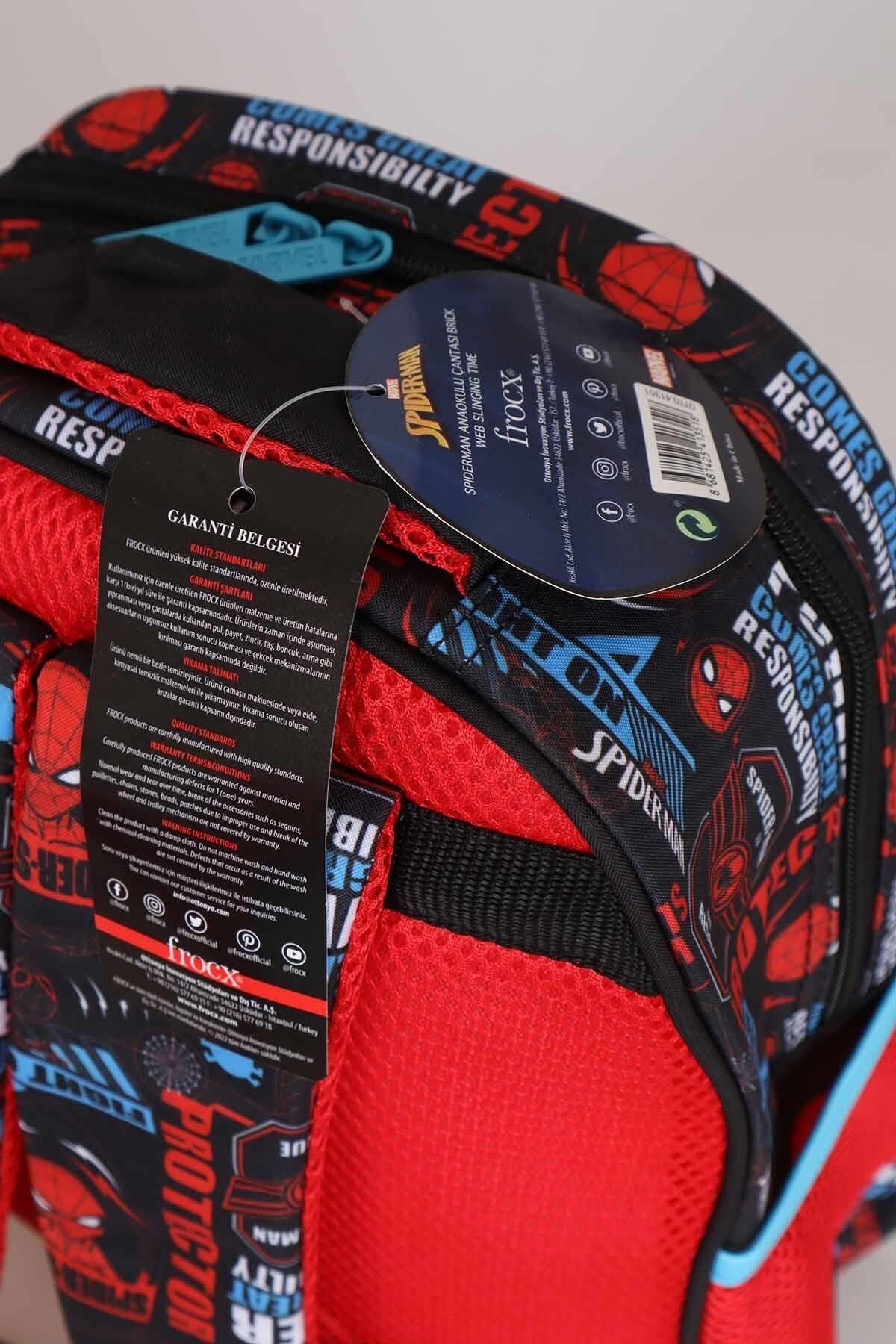 SPIDERMAN-ΜΕ ΑΠΟΚΡΙΔΑ ΤΗΣ DEKOMUS ΜΟΝΟΔΙΑΜΕΡΙΣΜΟ ΜΙΚΡΟ ΜΕΓΕΘΟΣ 32 CM ΝΗΠΙΟΥΡΓΙΟ, ΤΡΟΦΟΔΟΣΙΑ ΚΑΙ ΤΣΑΝΤΑ ΜΕΤΑΡΡΥΘΜΙΣΗΣ, ΜΠΟΥΚΑΛΑ, 8