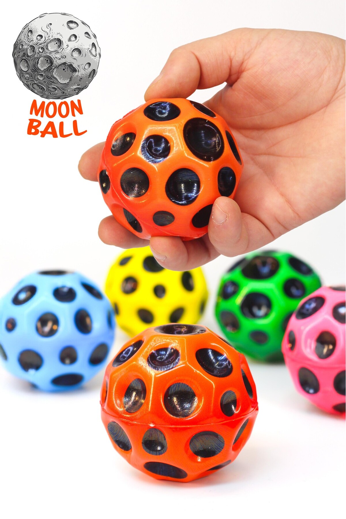 Venenon Yükseğe Zıplayan Top Galaksi Uzay Ay Topu Aşırı Zıplayan