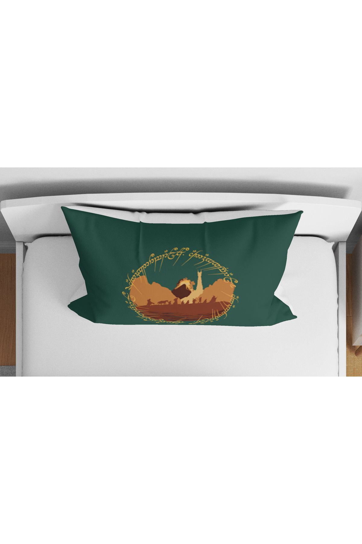 Erays Home-Lord of the Rings Lotr 3D Digital Printed Single Non-Fitted Sheet Bedding Set 2