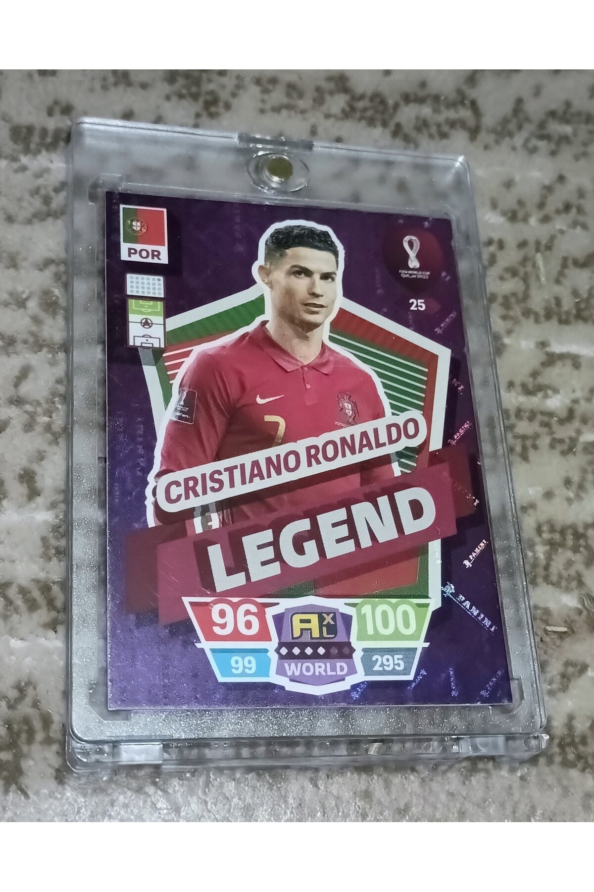 Panini Cristiano Ronaldo Qatar Legend Card Trendyol