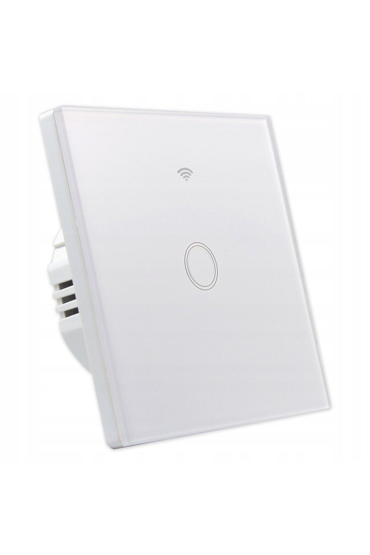 MasterLED-Comutator tactil inteligent simplu, WiFi, Android și iOS, indicator LED, alb 1