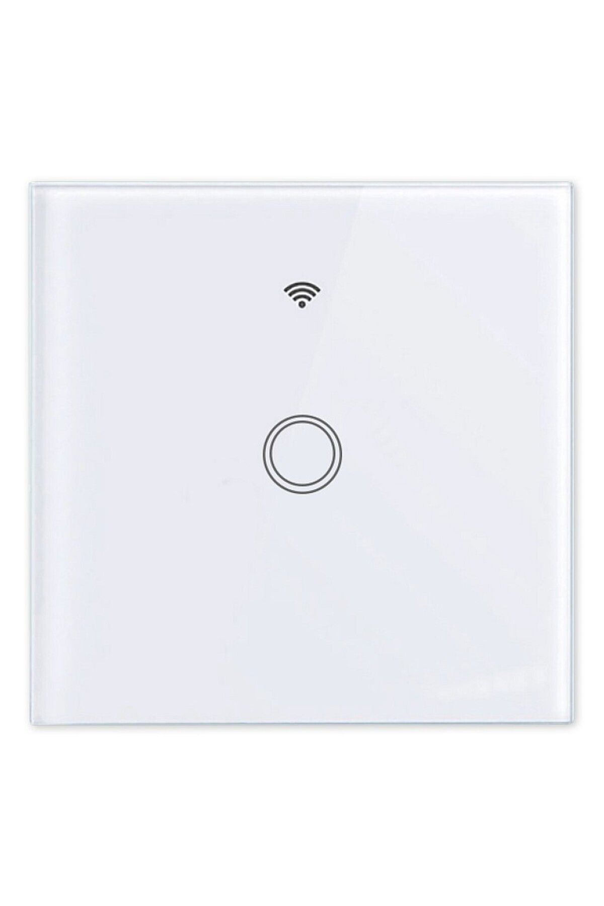 MasterLED-Comutator tactil inteligent simplu, WiFi, Android și iOS, indicator LED, alb 5