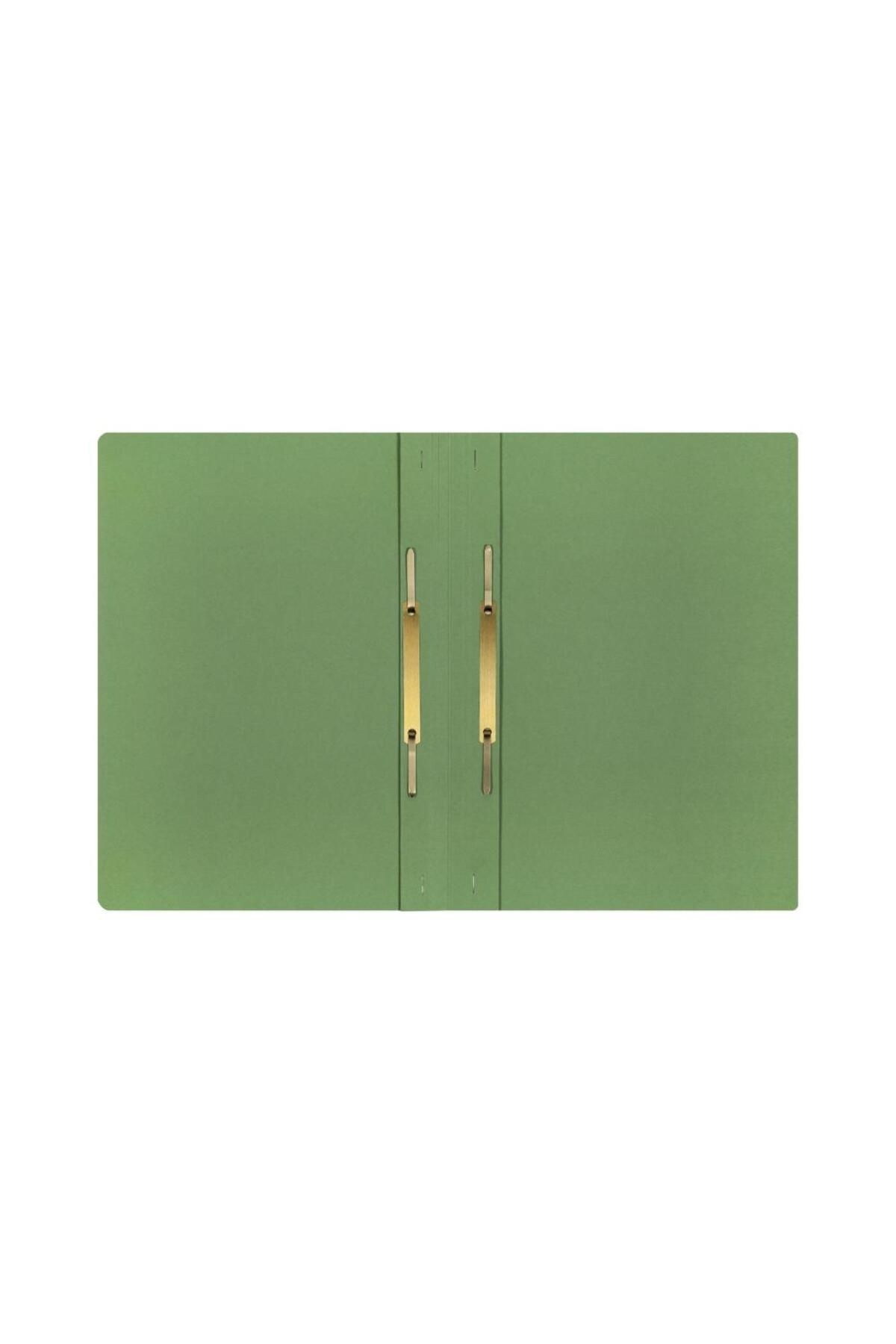 ELBA-Smart File with Fastener A4, Dual Filing Mechanism, 320g Cardboard, 200-Sheet Capacity, Green 2