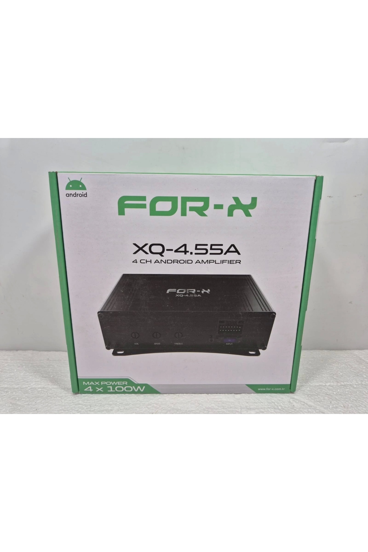 For-X Android Amfi - XQ-4.55A Android Amfi - Amfi Tesisatı Gerekmeyen Android Teybe Ses Güçlen