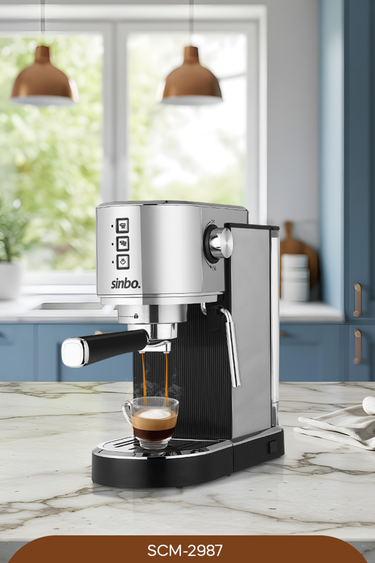 SCM-2987 Espresso makinesi 3
