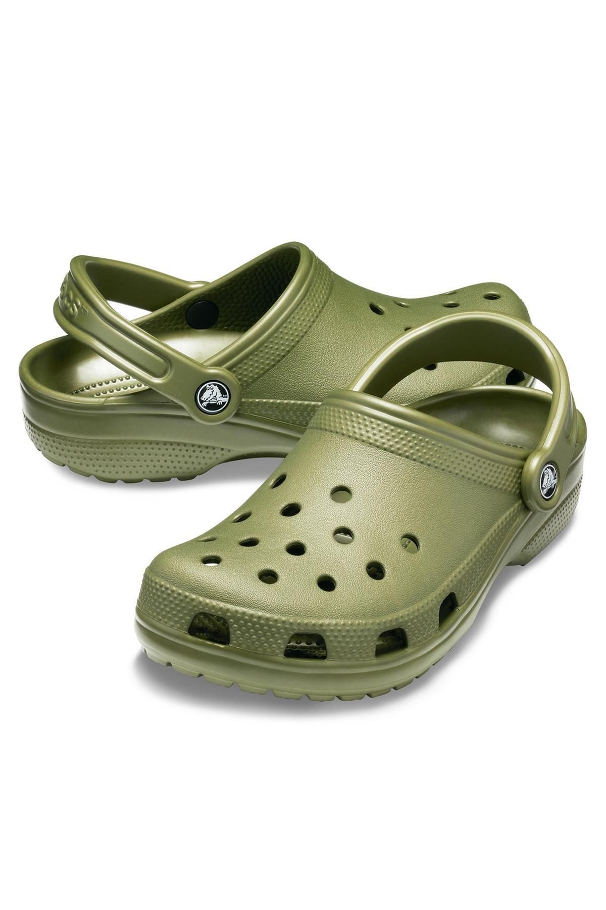 Crocs-Класичні зелені капці унісекс 2