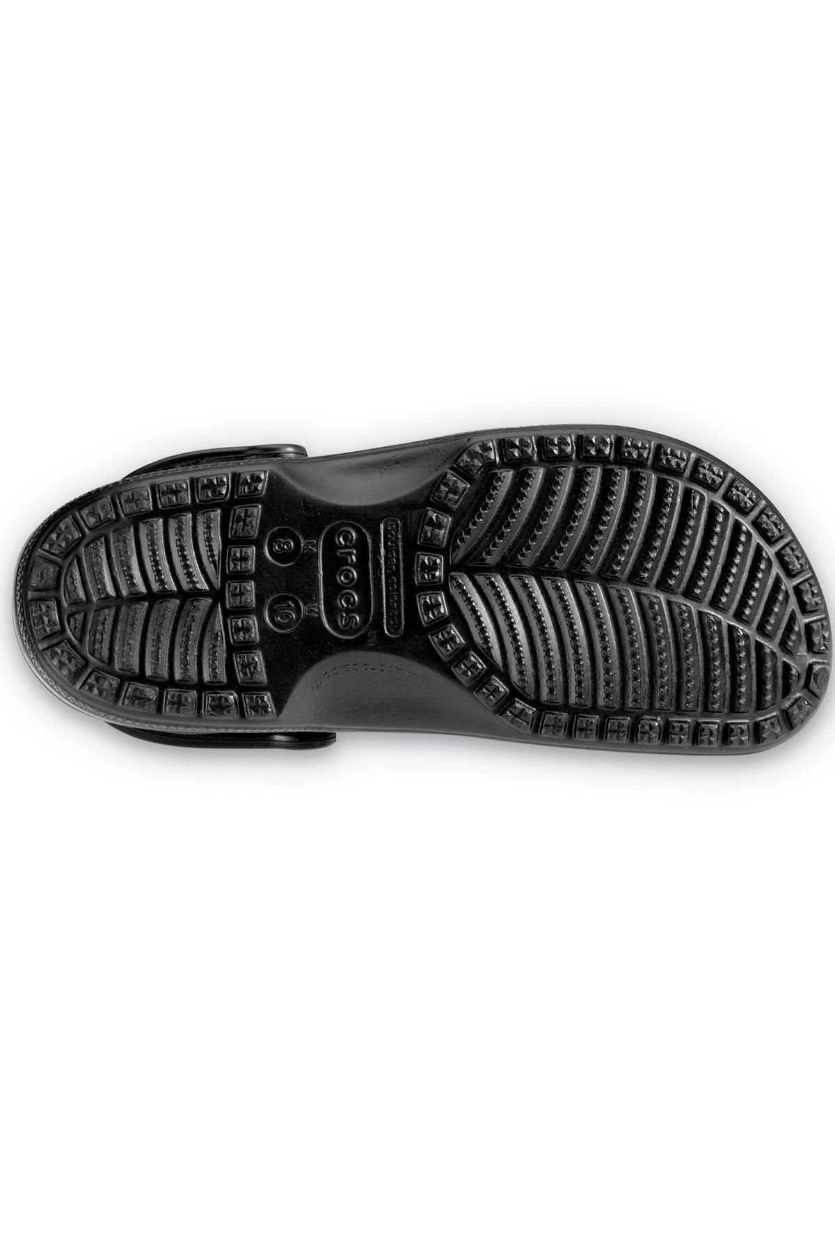 Crocs-Klasszikus fekete uniszex papucs 10001-001 4