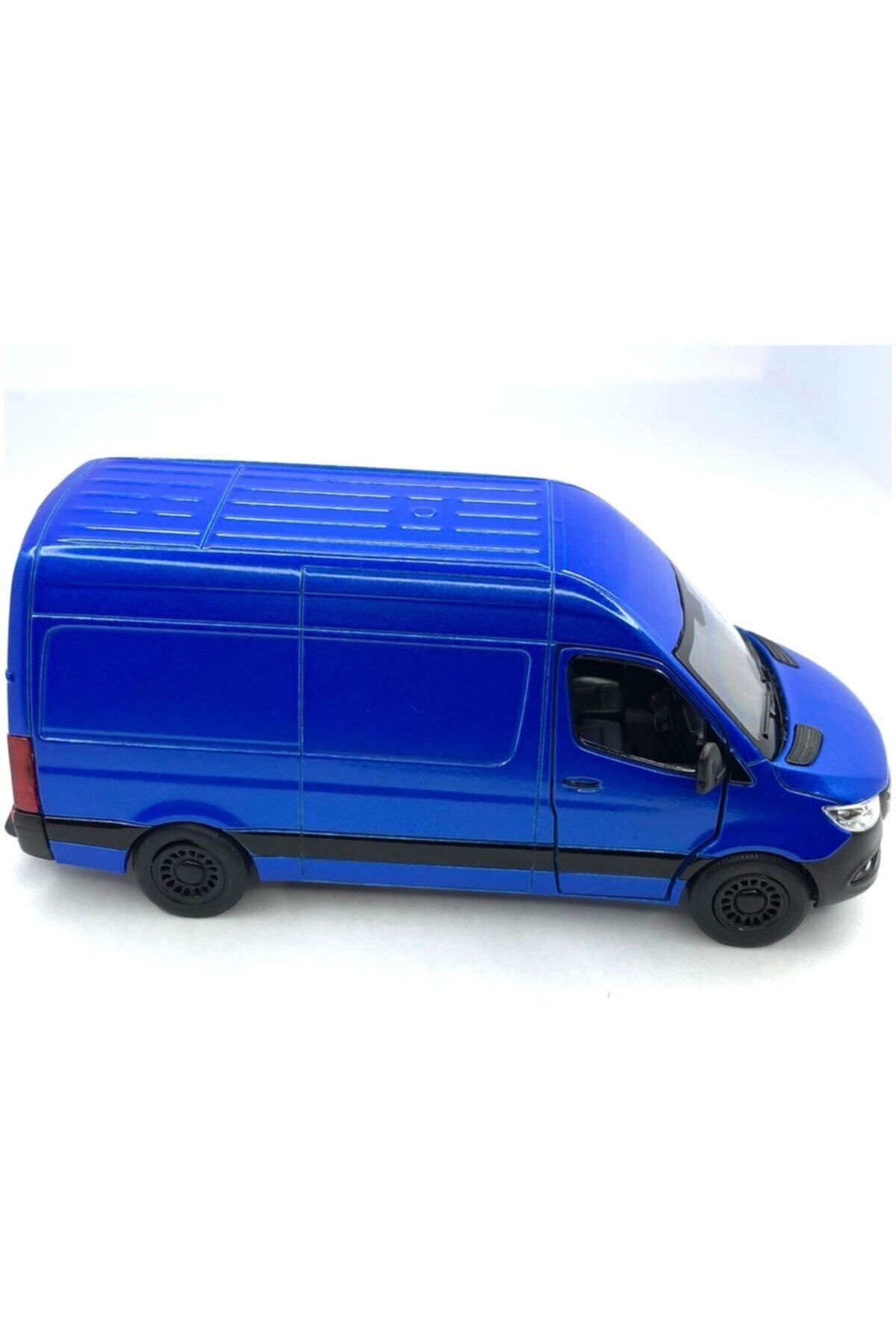 Kinsmart Mercedes-Benz Sprinter - Çek Bırak 5inch. Lisanslı Model Araba, Oyuncak Araba 1:48 fotoğrafı 6 (önizleme)