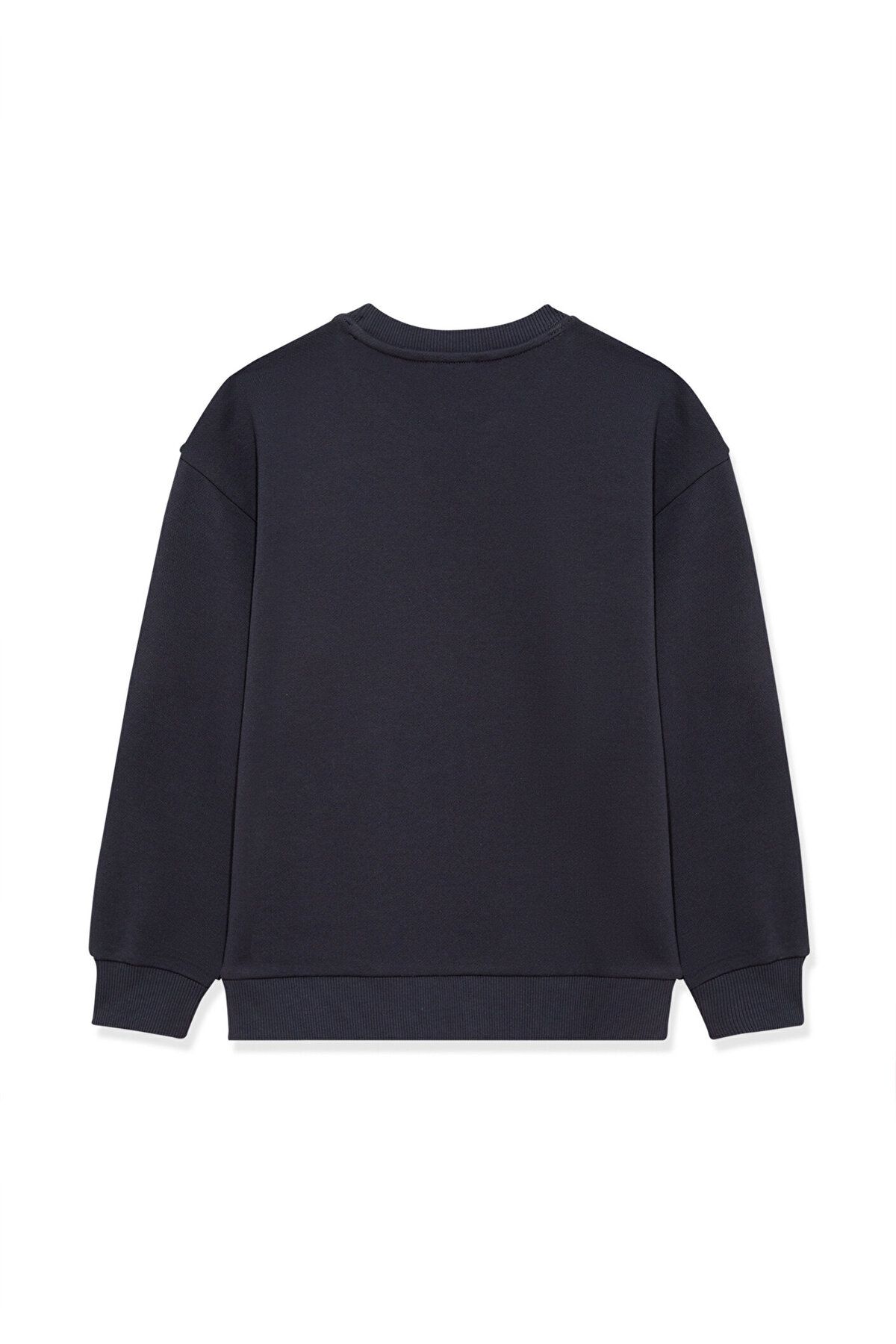 Mavi-Anthrazitfarbenes Basic-Sweatshirt aus Bio-Baumwolle 6S10043-70087 4