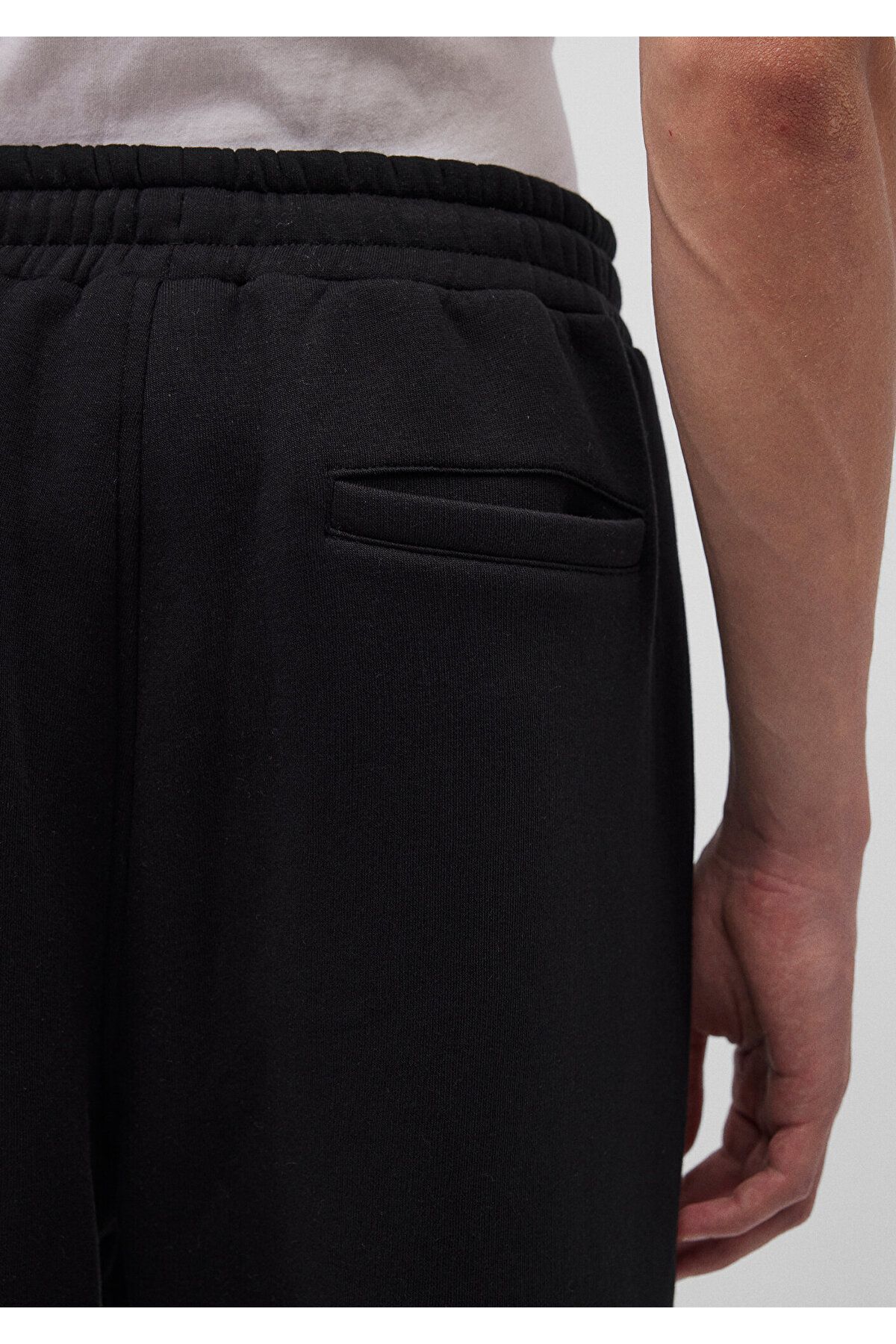 Mavi-Logo Printed Black Sweatpants 0010208-900 7