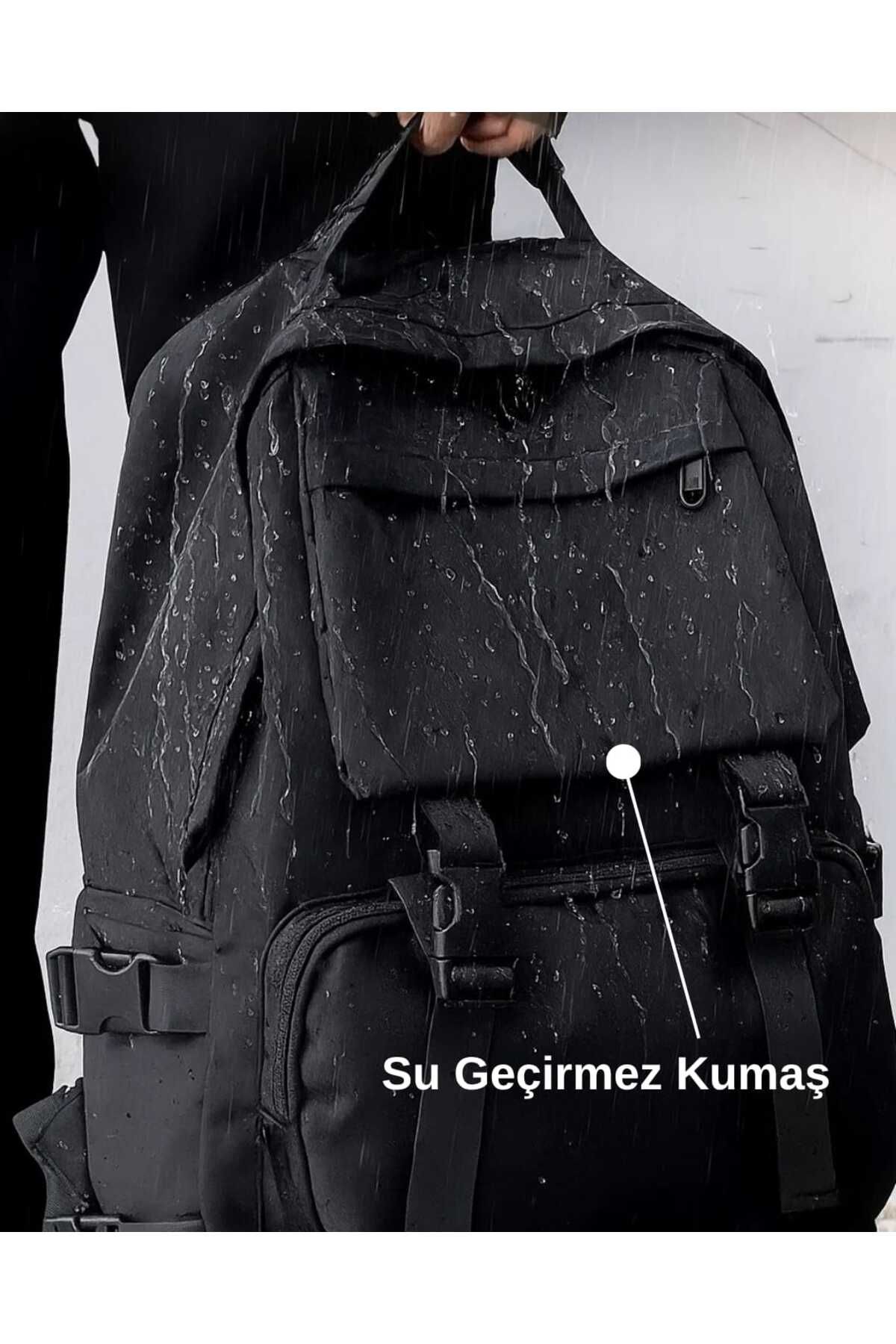 Toum-404 Not Found Design Printed Palaska Backpack School Bag 4
