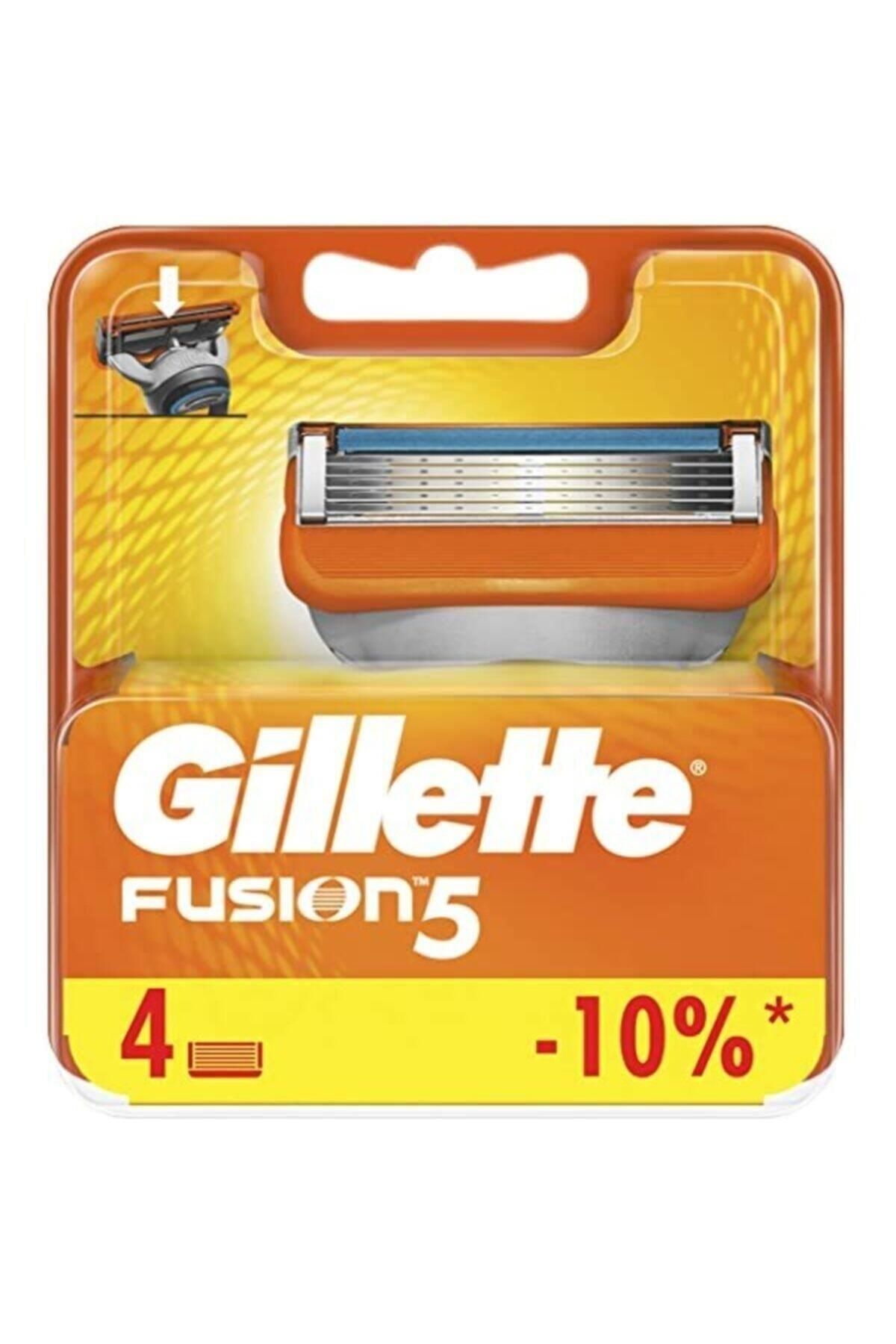 Gillette-4 Pack Fusion Replacement Razor Blades 1