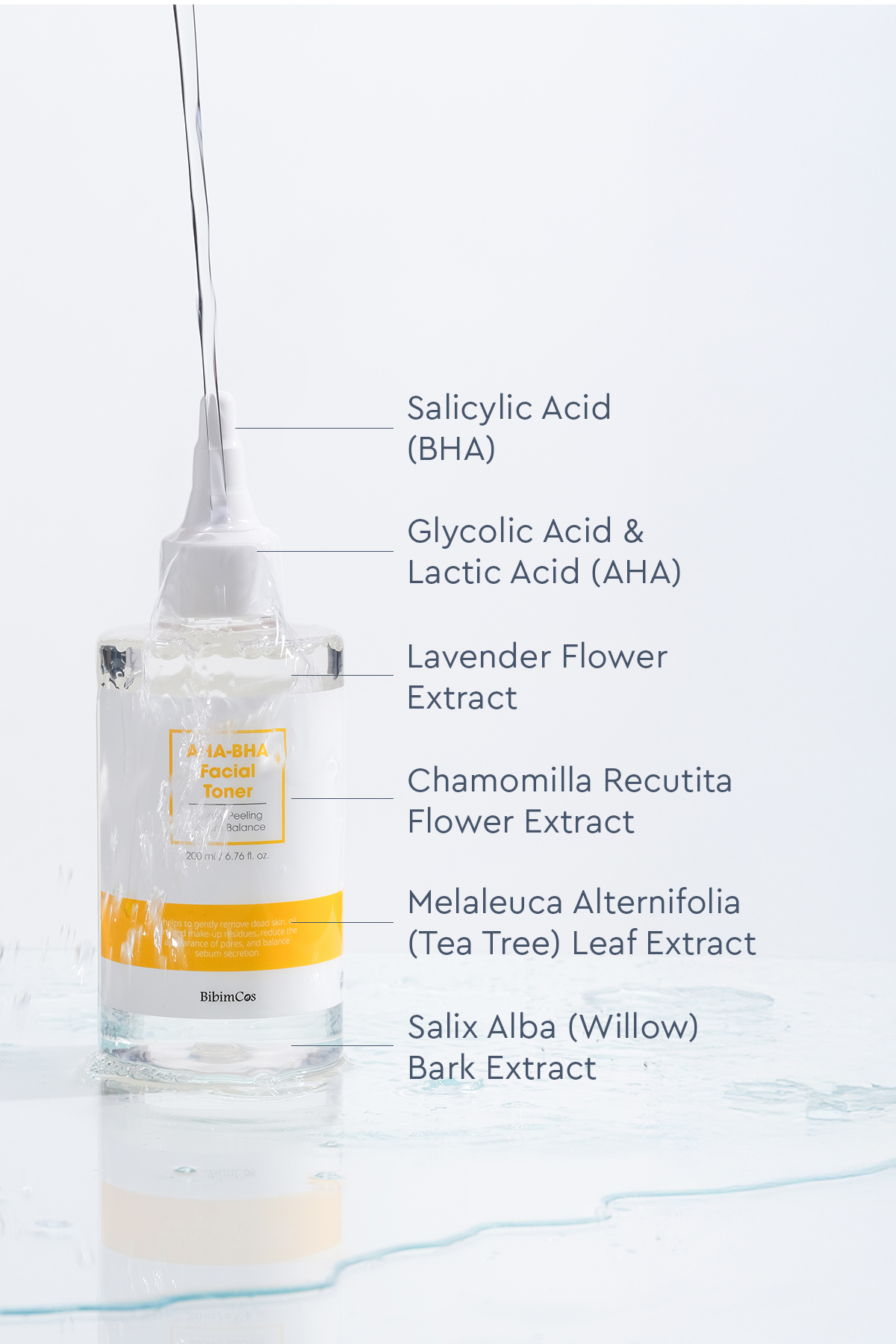 APIS Hydro-Gel Gesichtswasser Mit Mandelsäure & Aloe, 200ml - Reinigend & Beruhigend