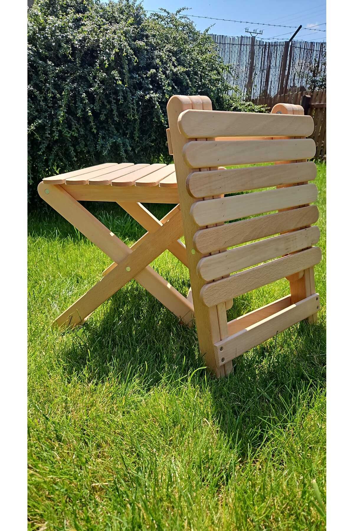 BLUMAPI-Foldable stool/table made of beech wood 1